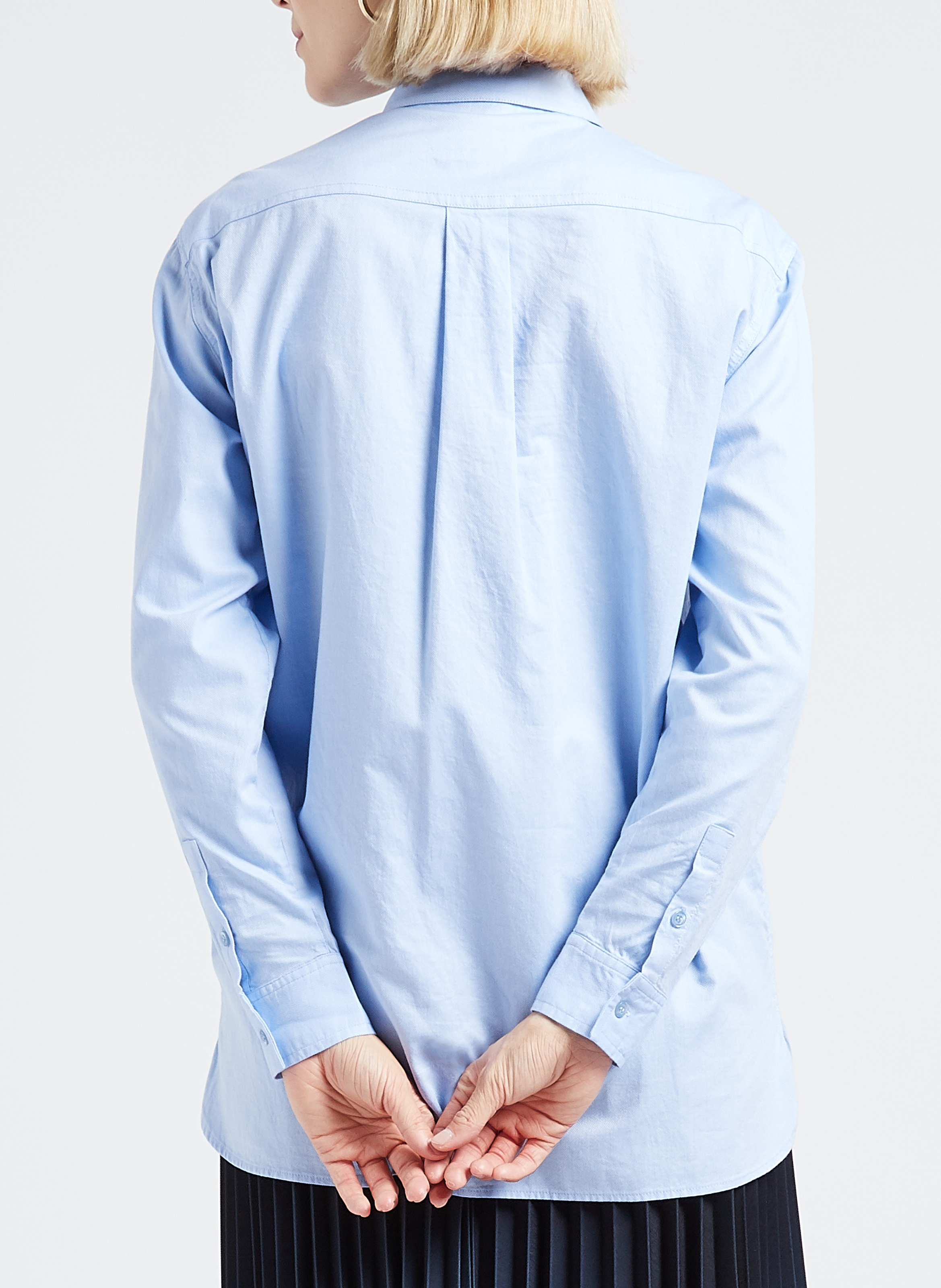 Chemise col classique en coton thomas MAISON 123 Bleu