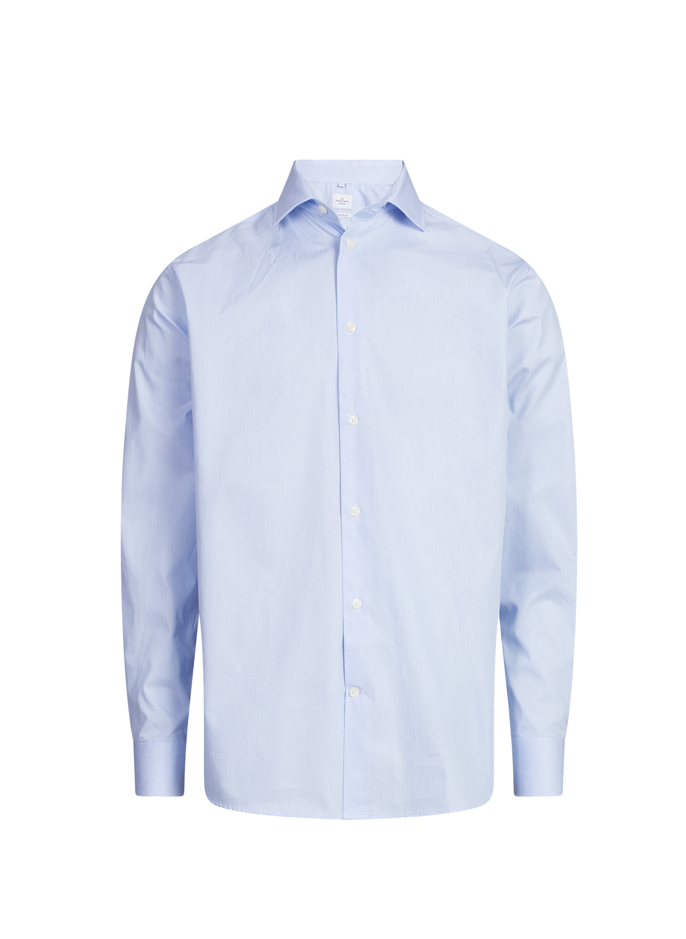Straight shirt Hay-D in cotton AU PRINTEMPS PARIS Blue