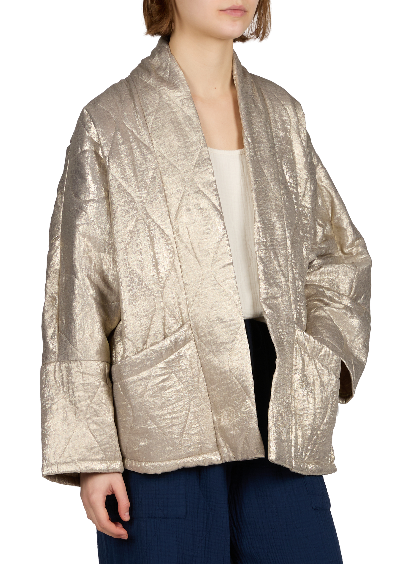 Kimono Chicago Irise brillant AOKYANOS Doré