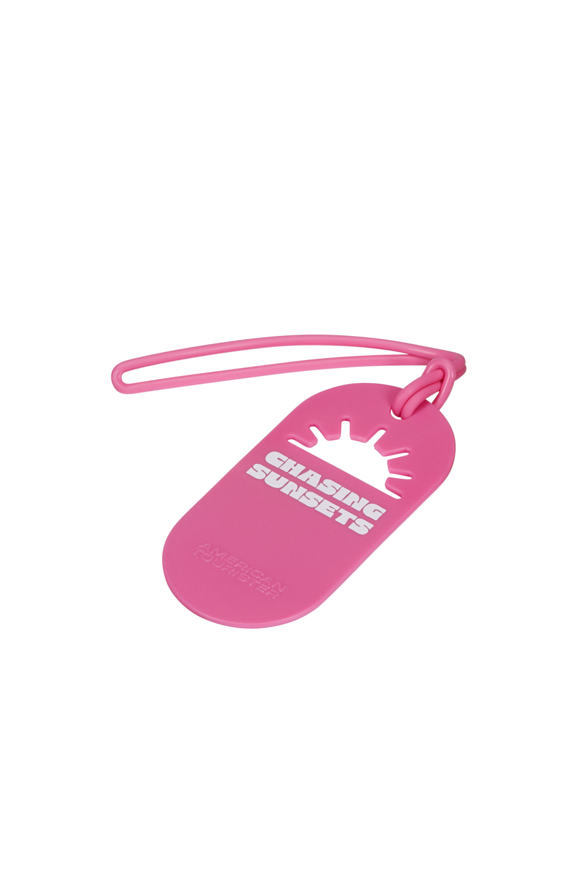 Étiquette bagages taille s AMERICAN TOURISTER Rose