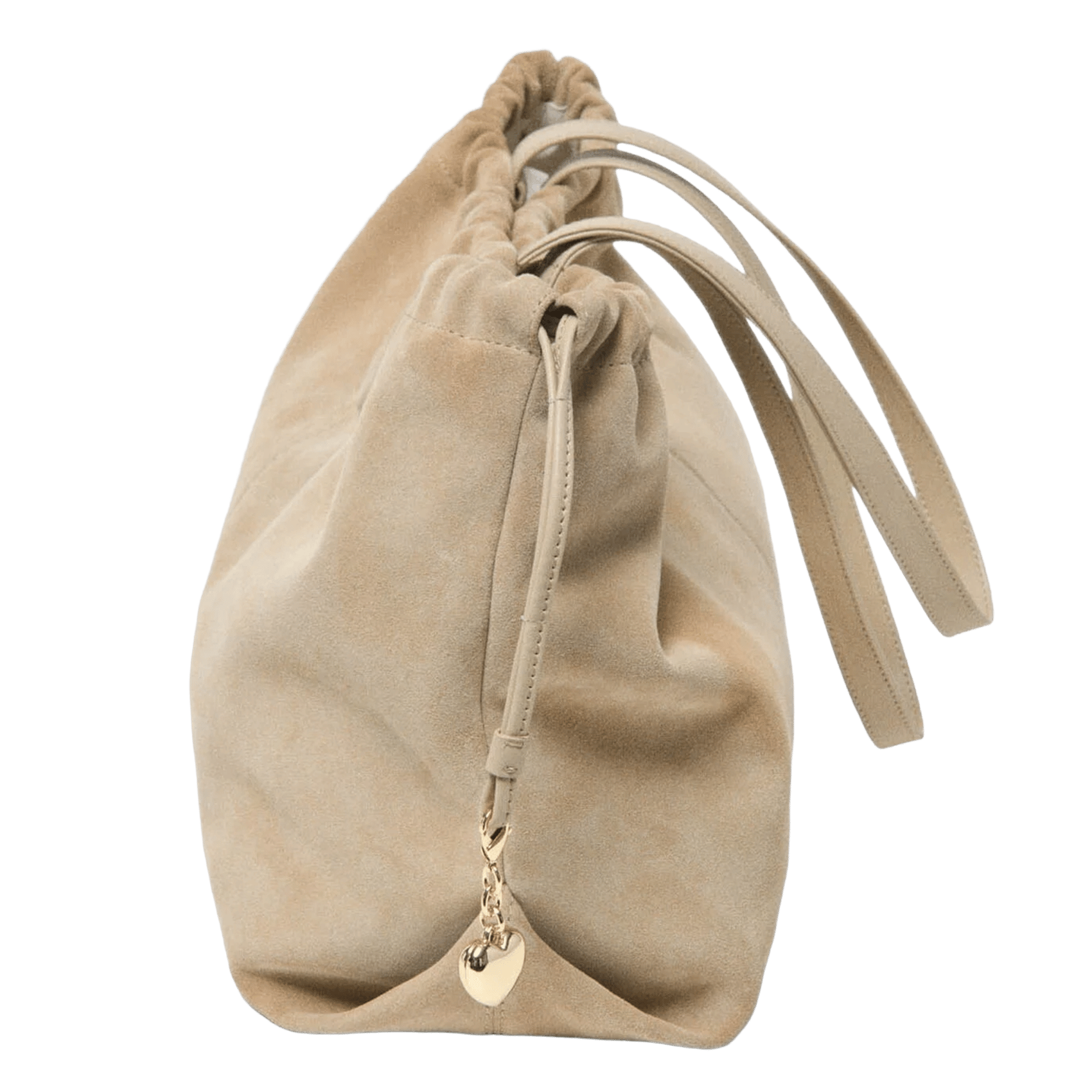 Sac porté épaule en cuir miss m MAJE Marron