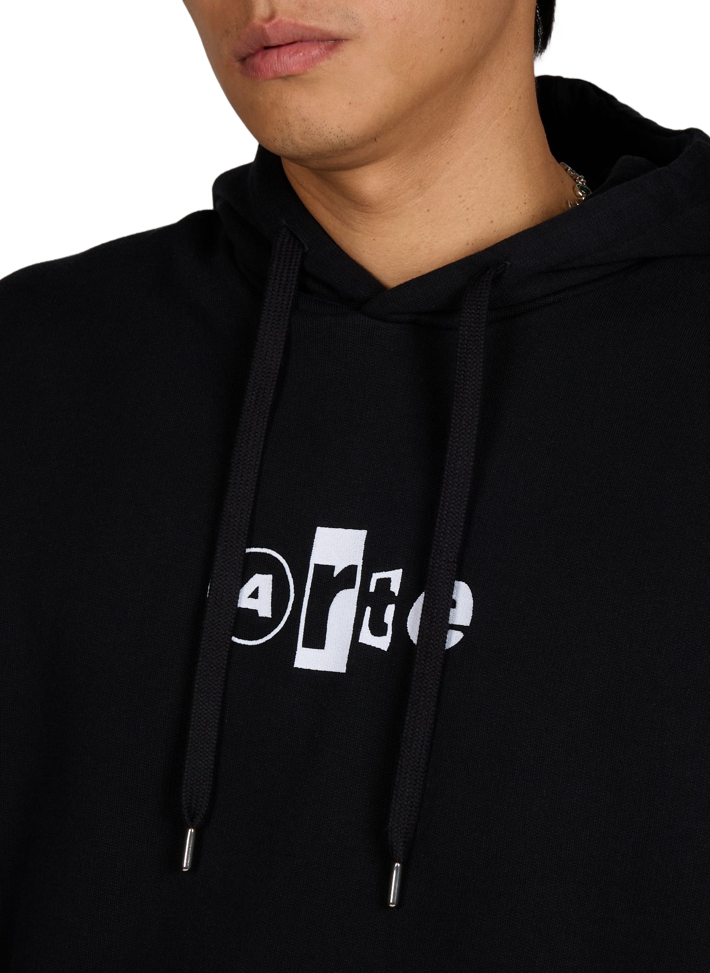 Hoodie en coton à logo ARTE ANTWERP Noir