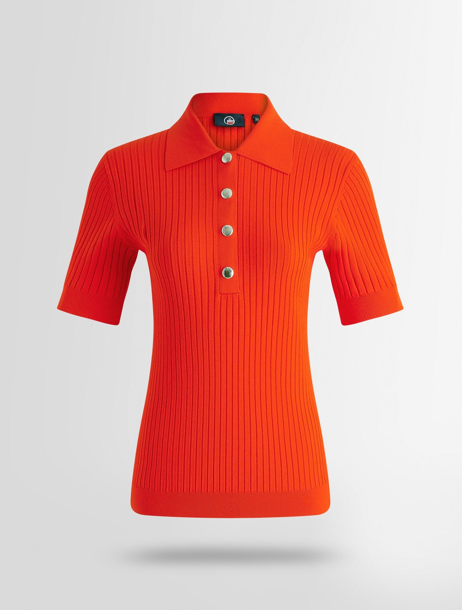 Polo manches courtes vera col polo coupe ajustée FUSALP Orange