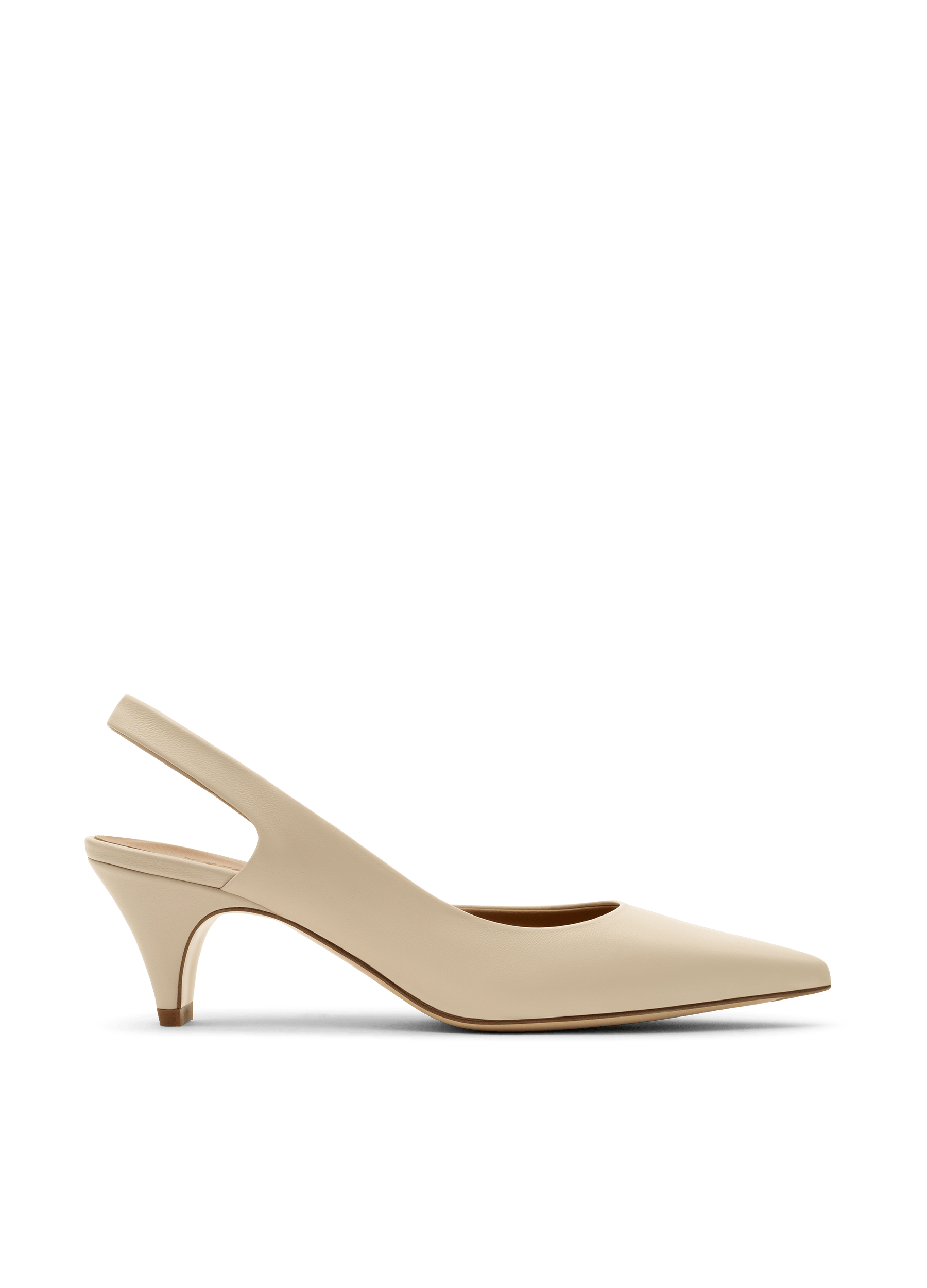 Sling back jadea en nappa PARALLELE Blanc
