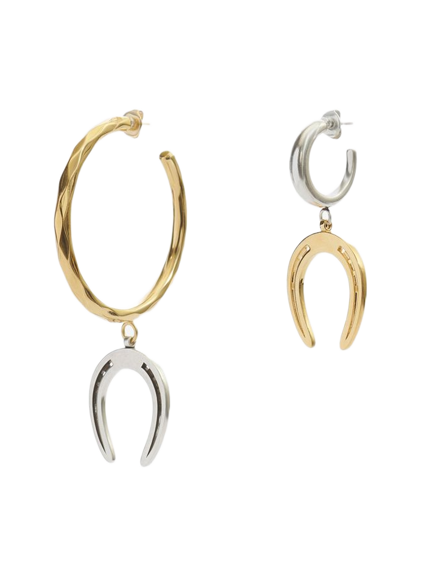Asymmetrische Hufeisen Creolen Byrne ISABEL MARANT Golden