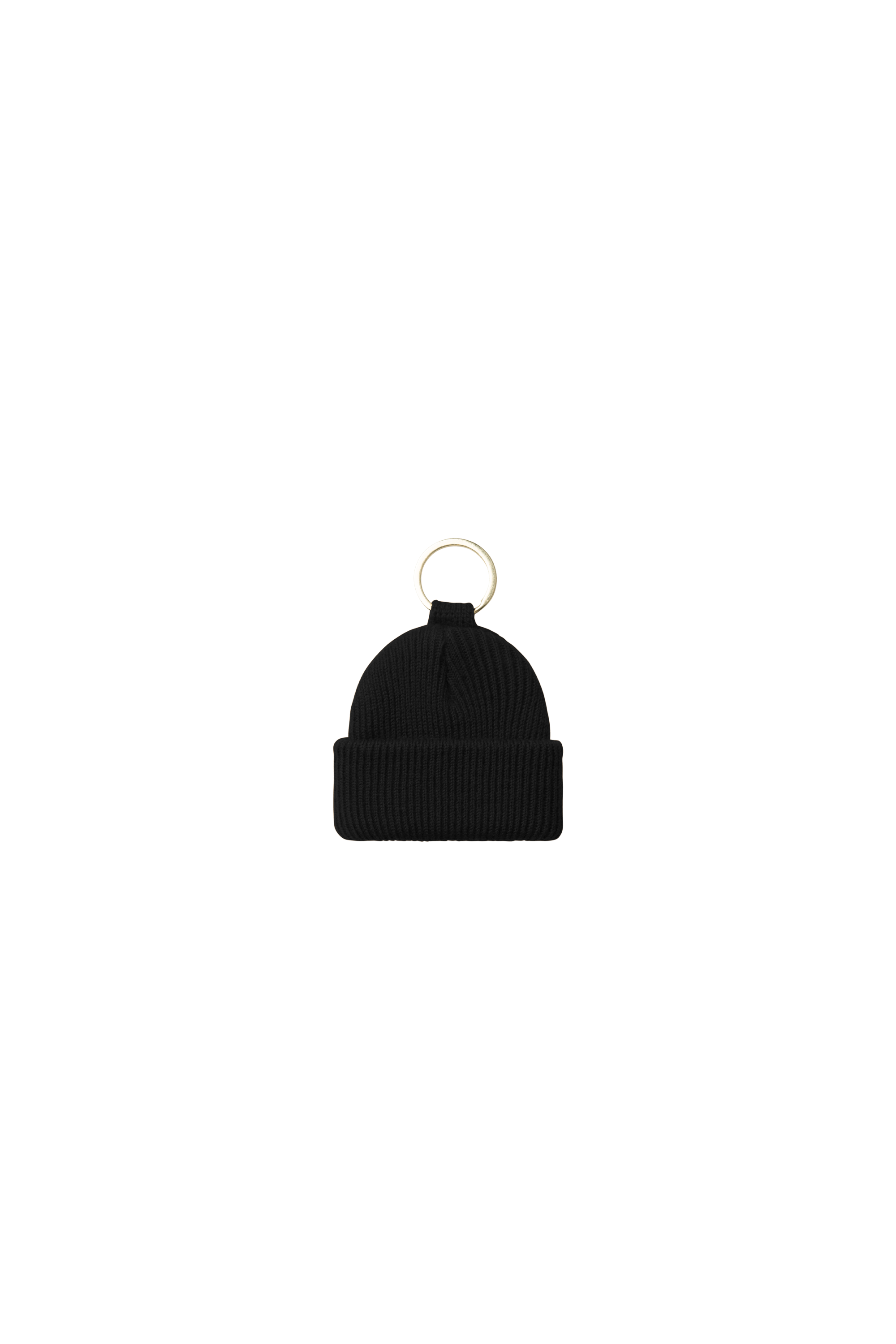 Porte-clés mini watch hat keychain CARHARTT WIP Noir