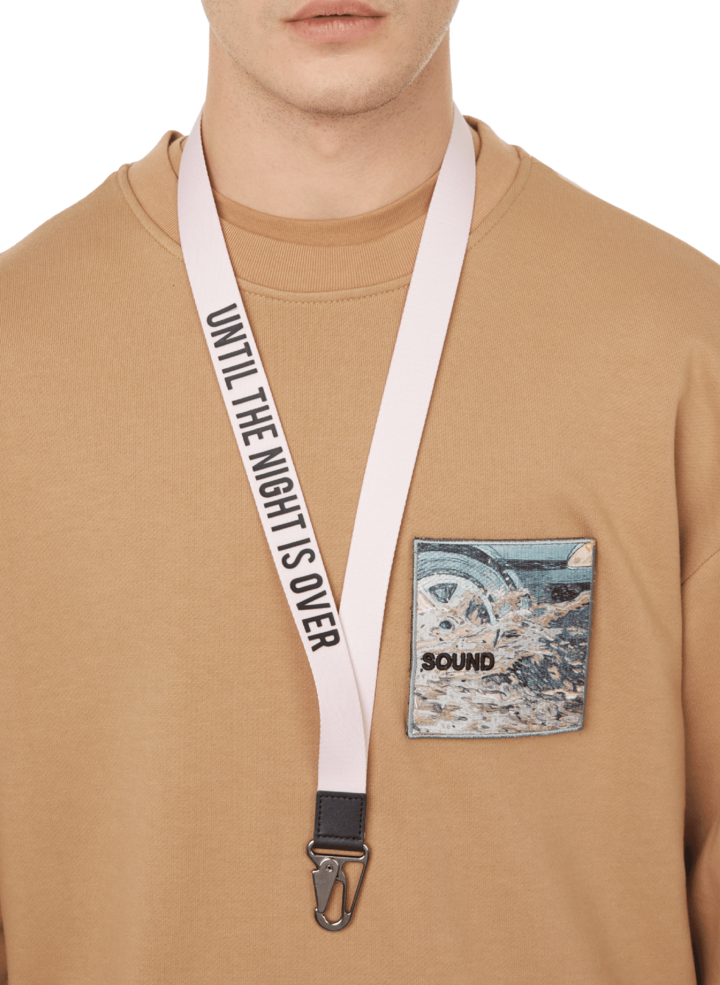 Katoenen sweatshirt UNTIL THE NIGHT IS OVER Beige
