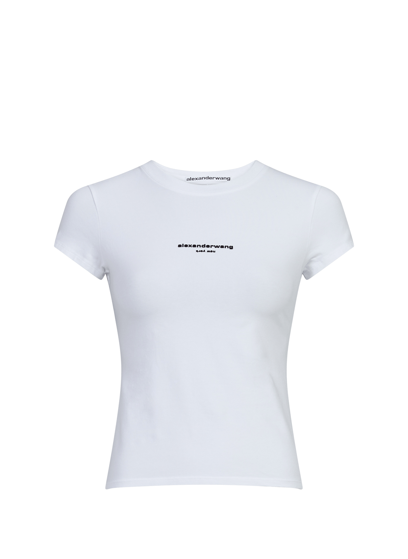 Round neck T-shirt ALEXANDER WANG White