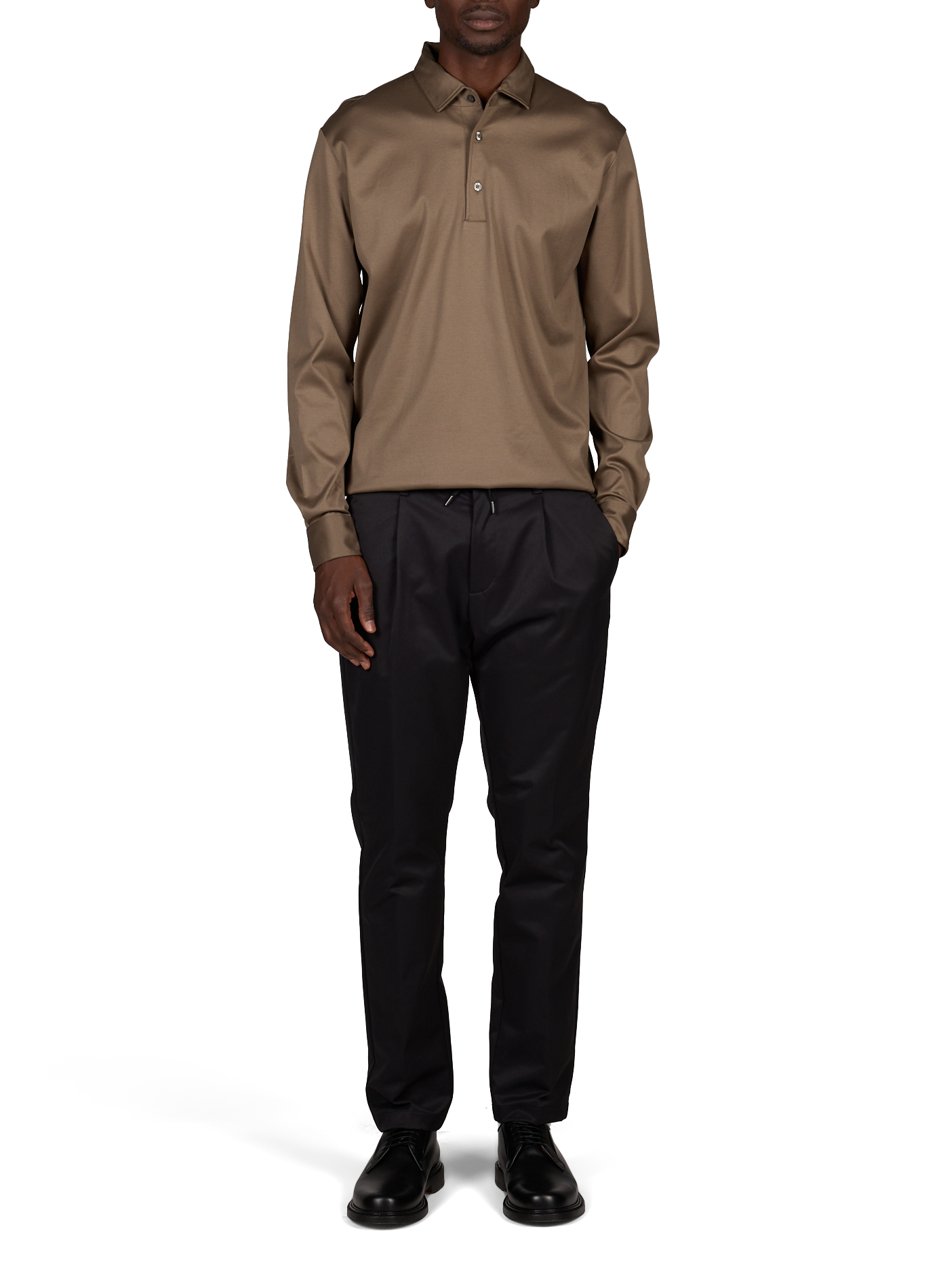 Pantaloni dritti HERNO Nero