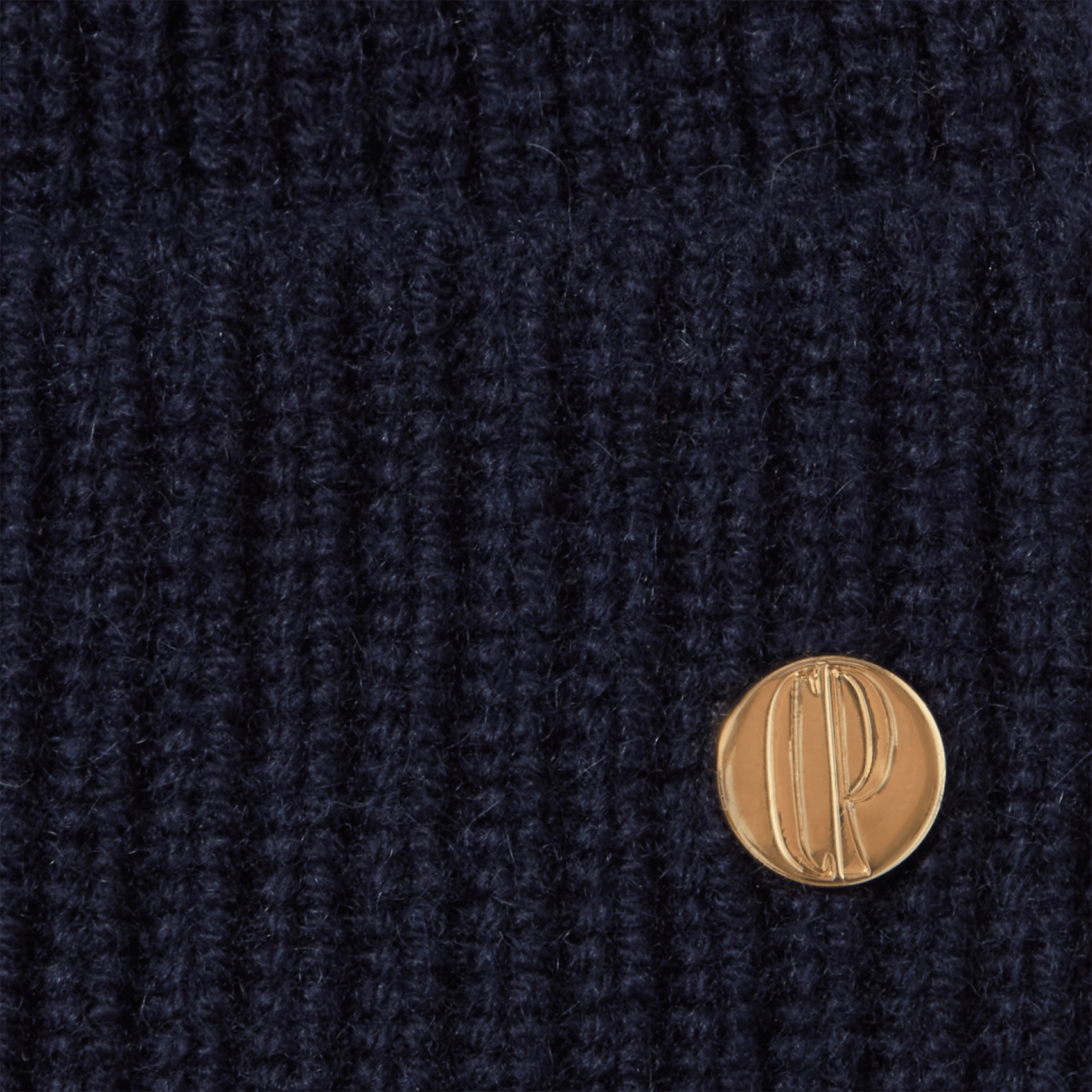 Bonnet en laine et cachemire CLAUDIE PIERLOT Bleu