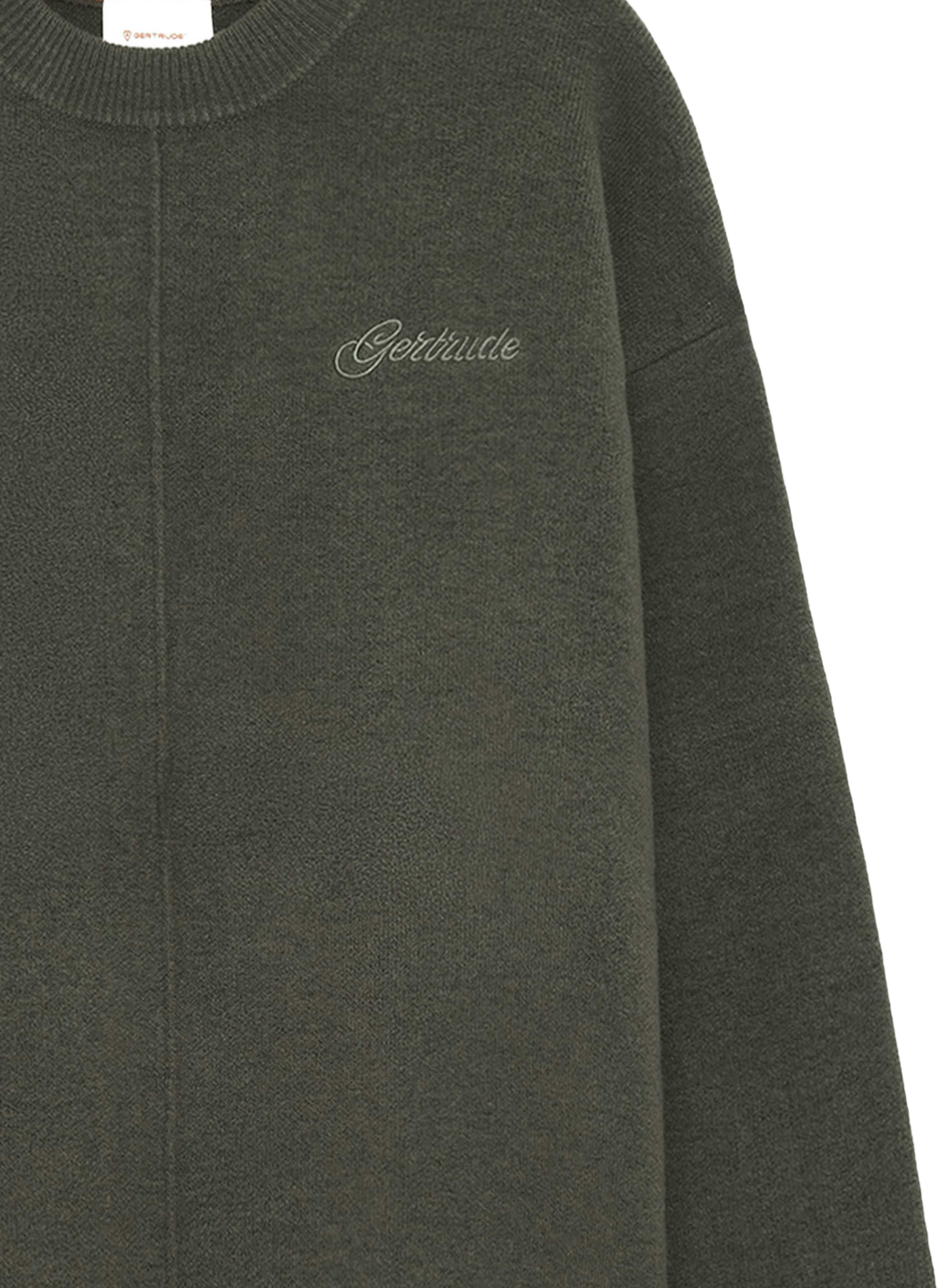 Polo droit Alan à logo brodé GERTRUDE Green