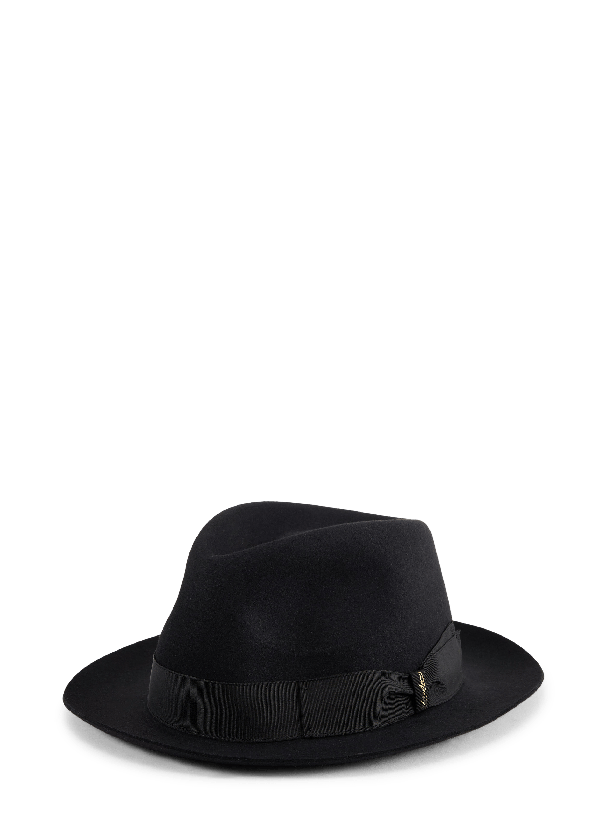 Chapeau en feutre BORSALINO Zwart