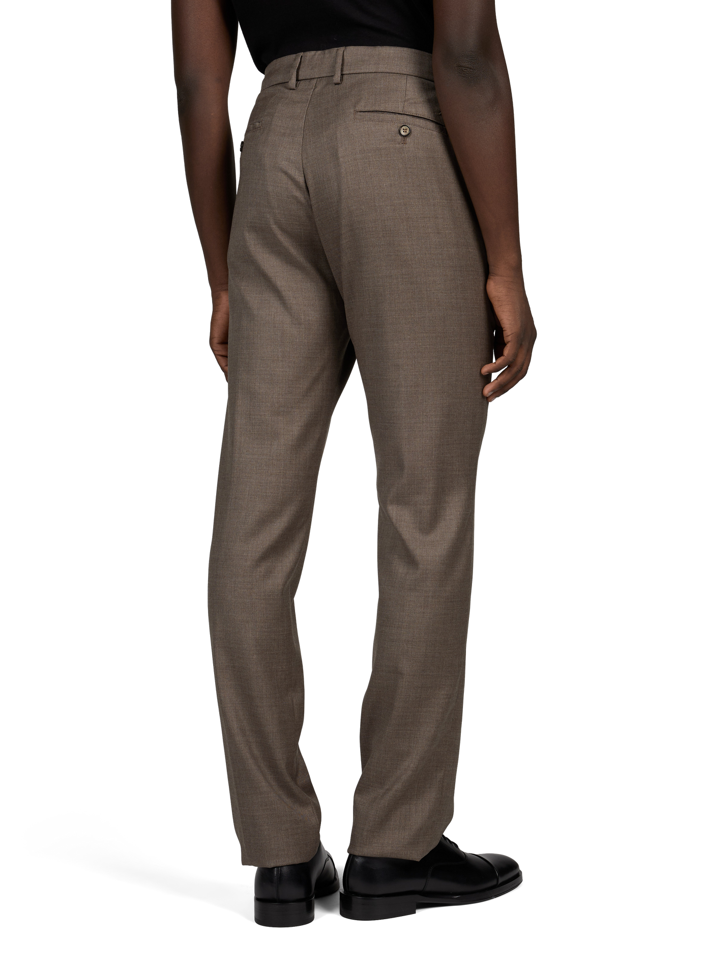 Wool-blend suit trousers PAUL & SHARK Grey