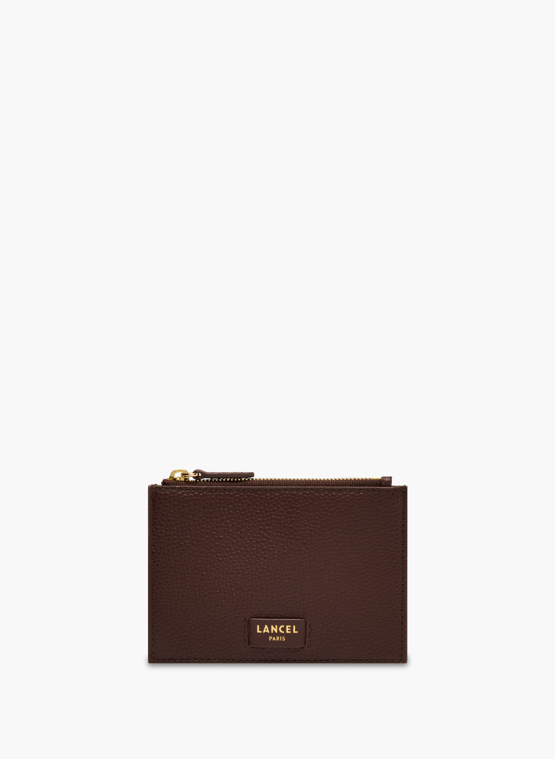 Porte-cartes ninon de lancel en cuir LANCEL Marron