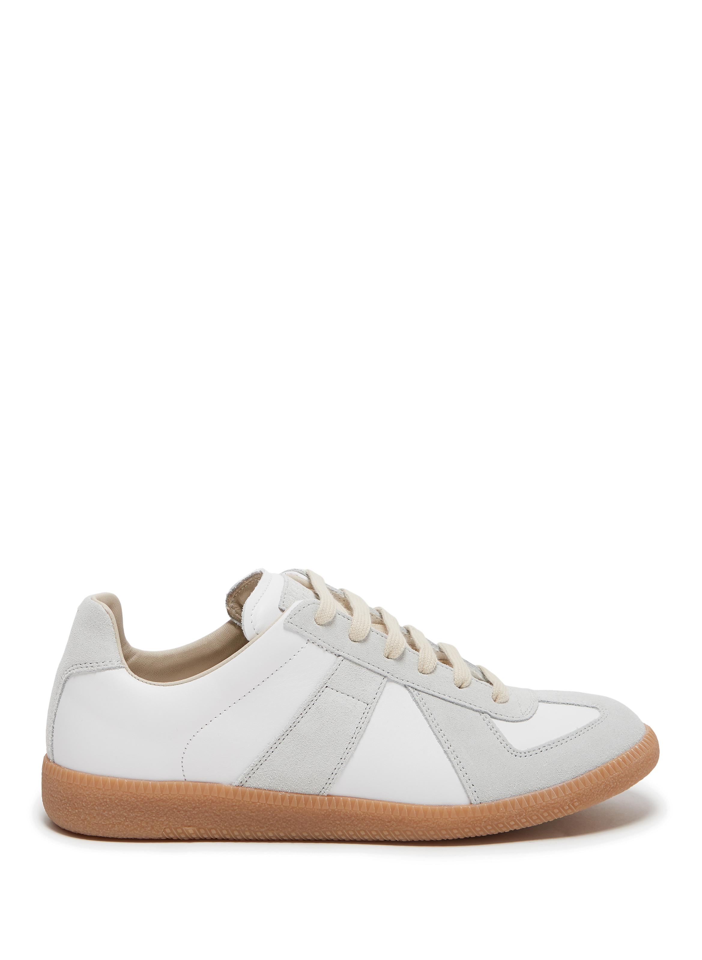 MAISON MARGIELA Replica Leather Sneakers White