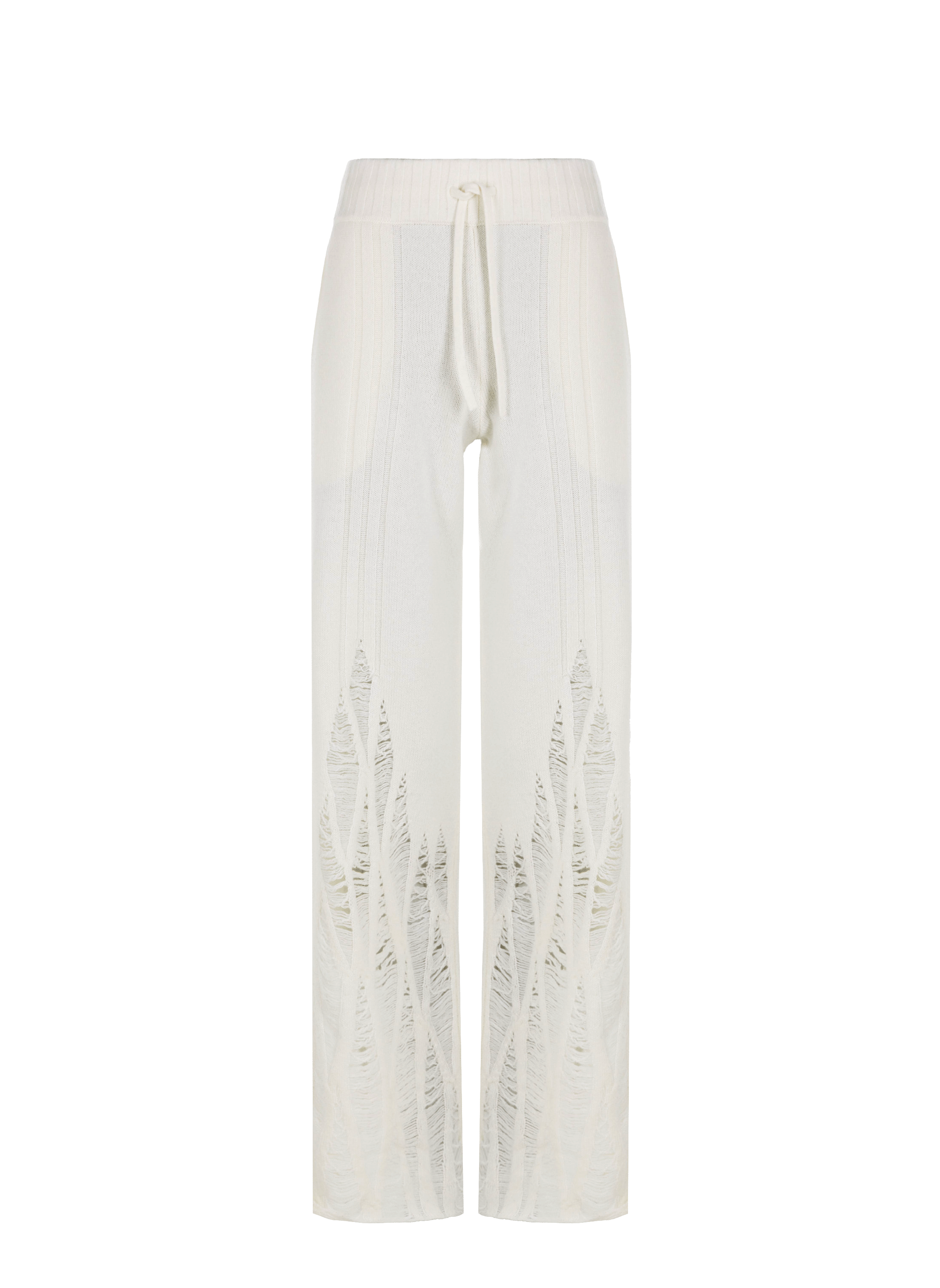 Pantalon en laine et cachemire