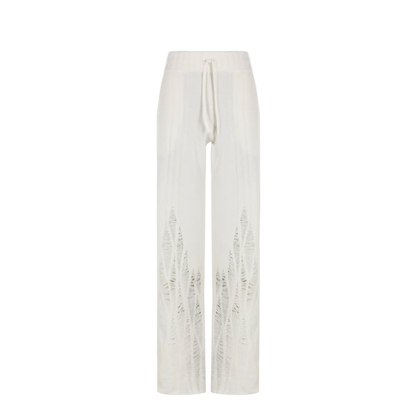 Pantalon en laine et cachemire