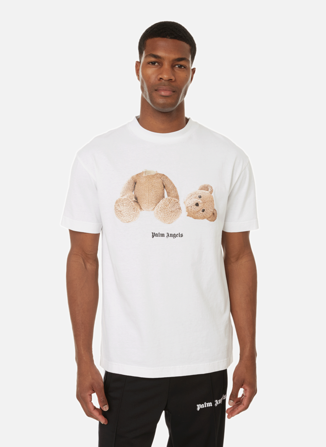 Cotton teddy bear T-shirt PALM ANGELS