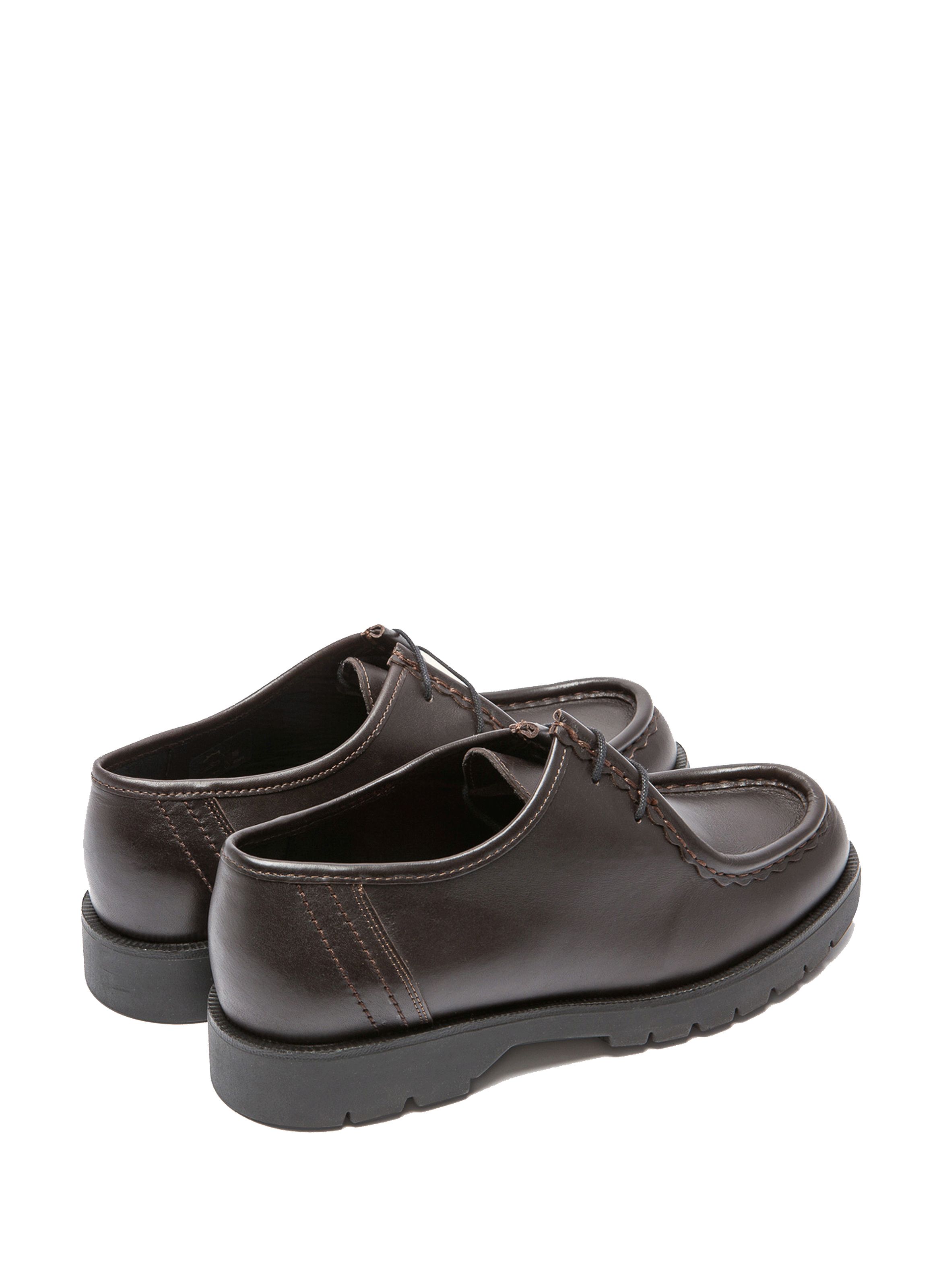 Padror leather derby shoes  KLEMAN Brown