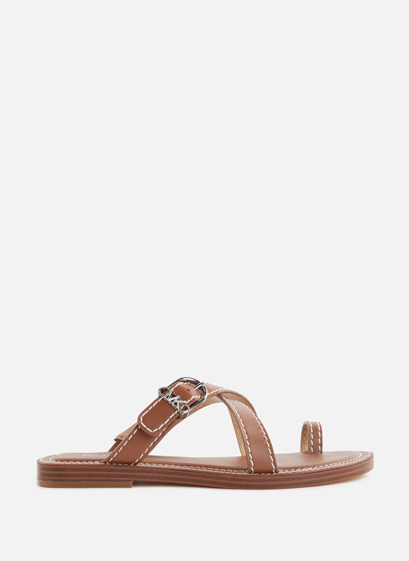 MMK Ashton flat sandals Brown