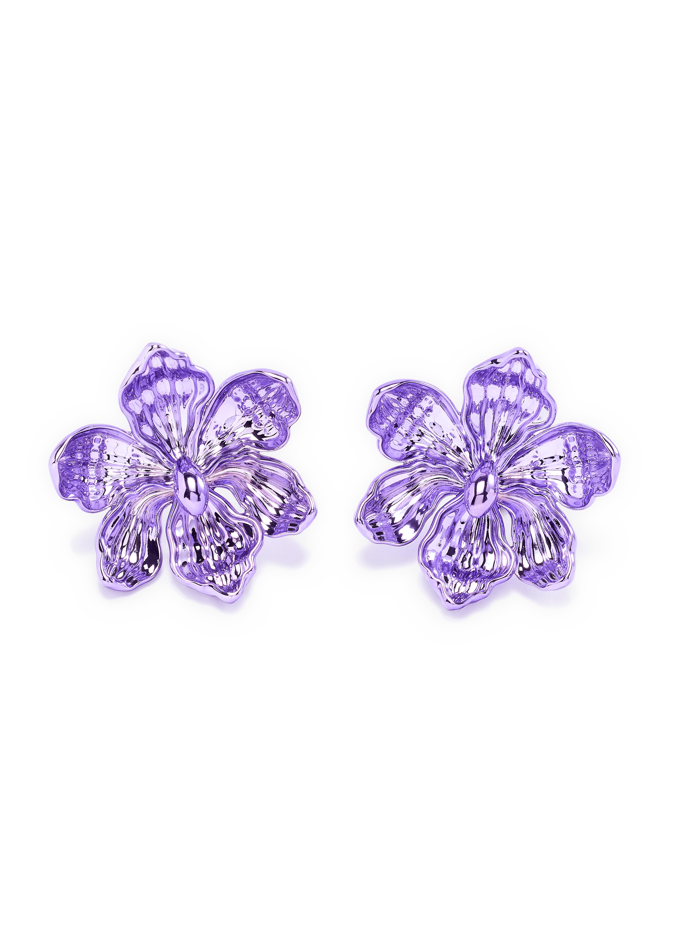 Ohrringe Iris HUGO KREIT Violett