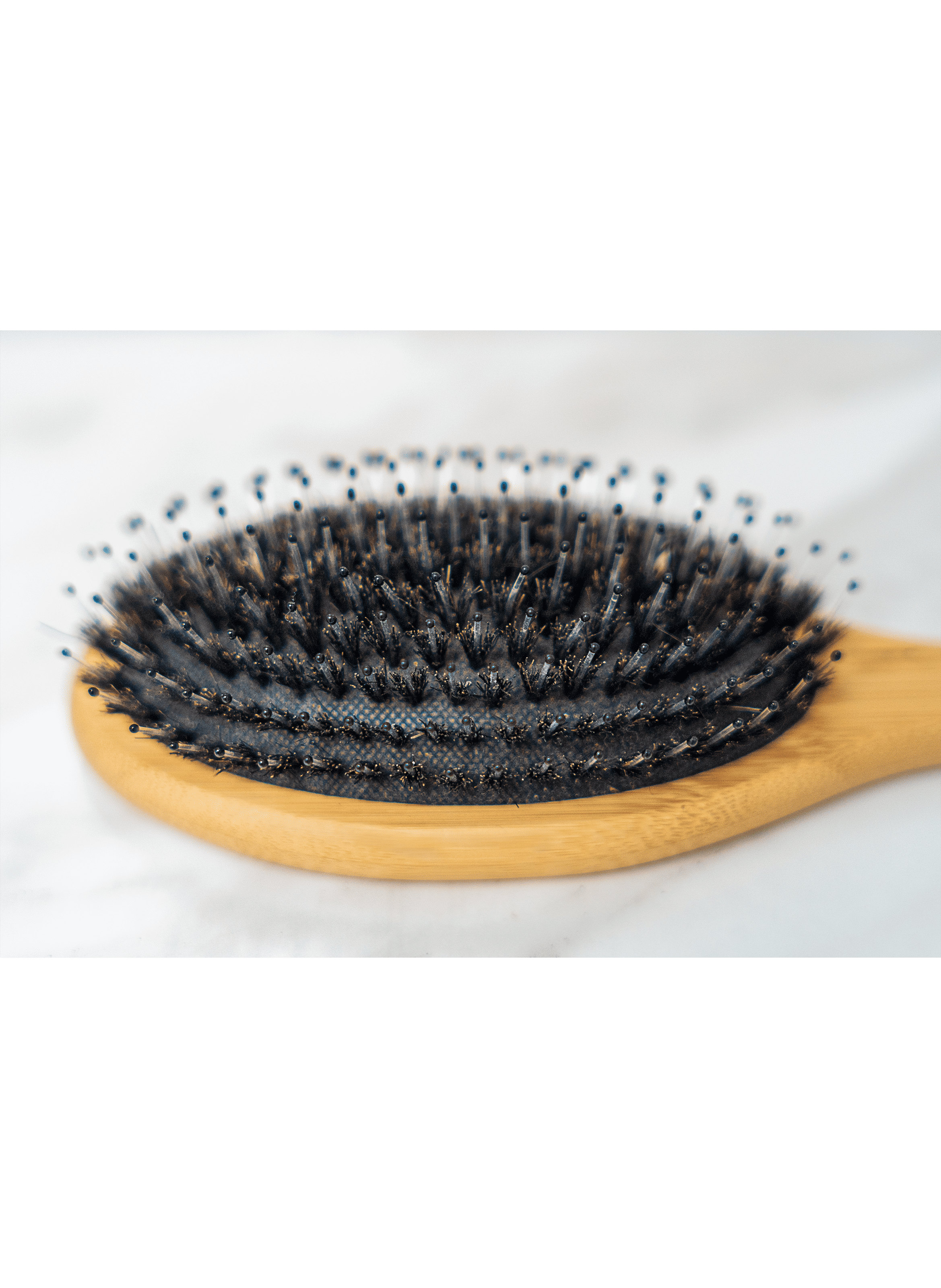 Anti-Dandruff Brush with Boar Bristles and Nylon MAKE MY MASK No color