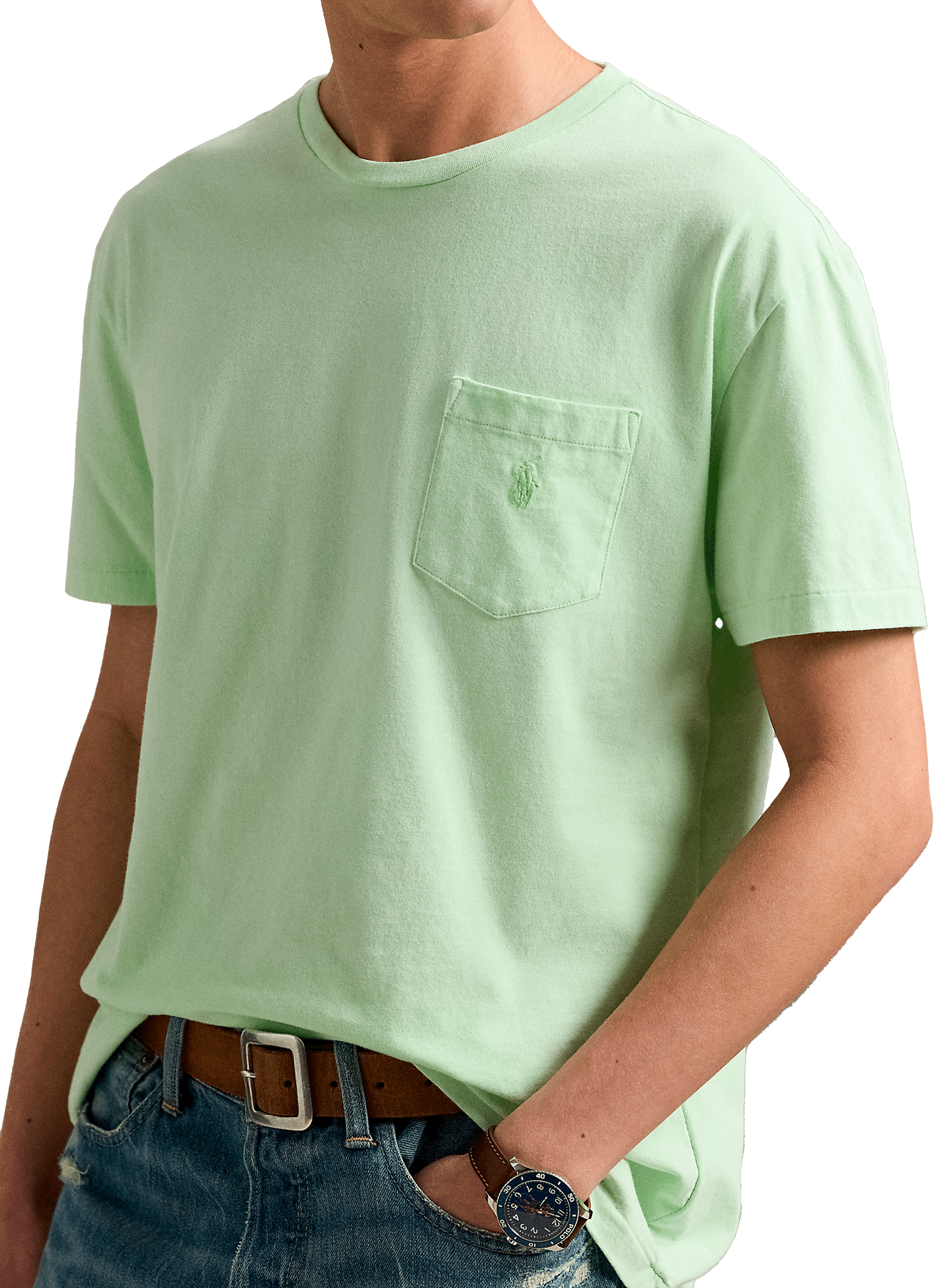Classic Cotton T-Shirt POLO RALPH LAUREN Green