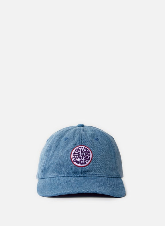 Graphic Essential Cap Blue by LEVIS ACCESSOIRES LEVIS ACCESSOIRES Graphic Essential Cap Blue