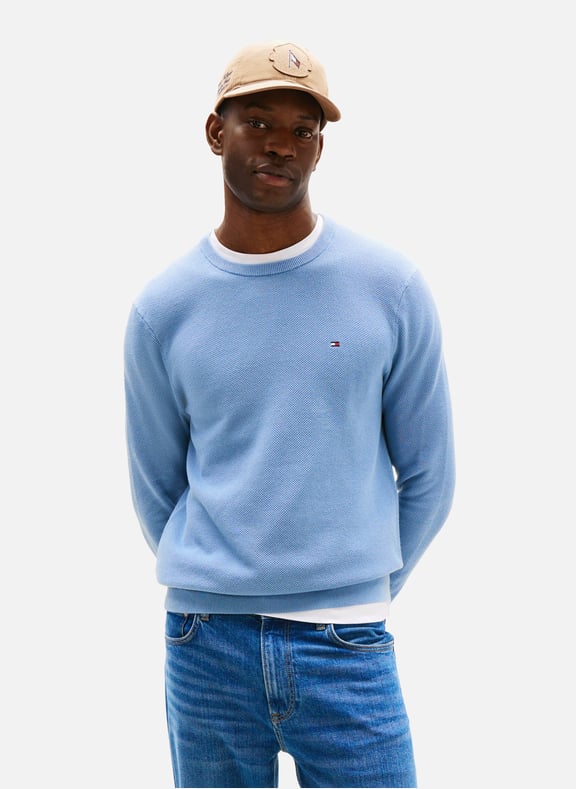Pull en maille Bleu by TOMMY HILFIGER TOMMY HILFIGER Pull en maille Bleu