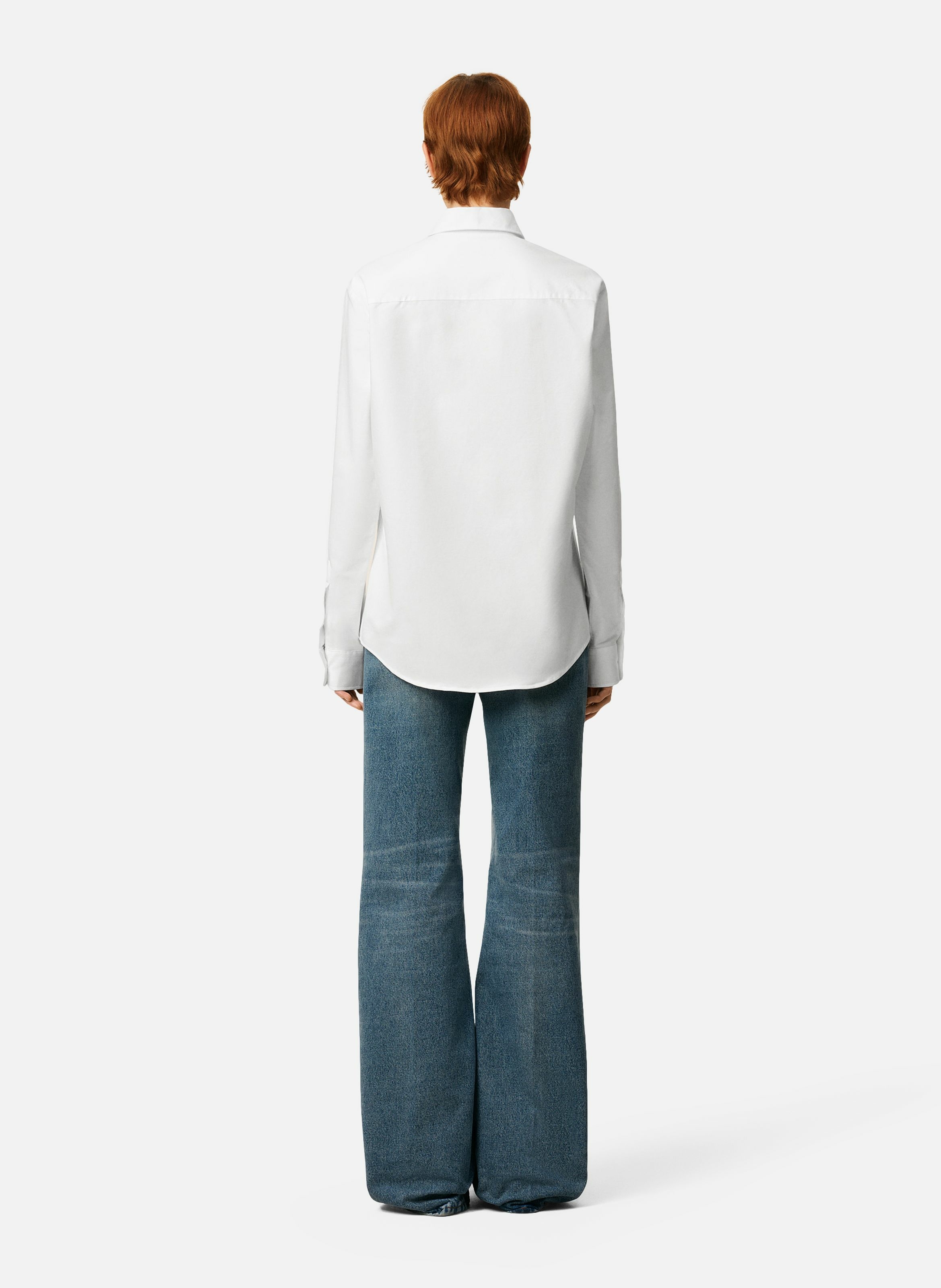 Chemise col boutonné ami de coeur unisexe AMI PARIS Blanc