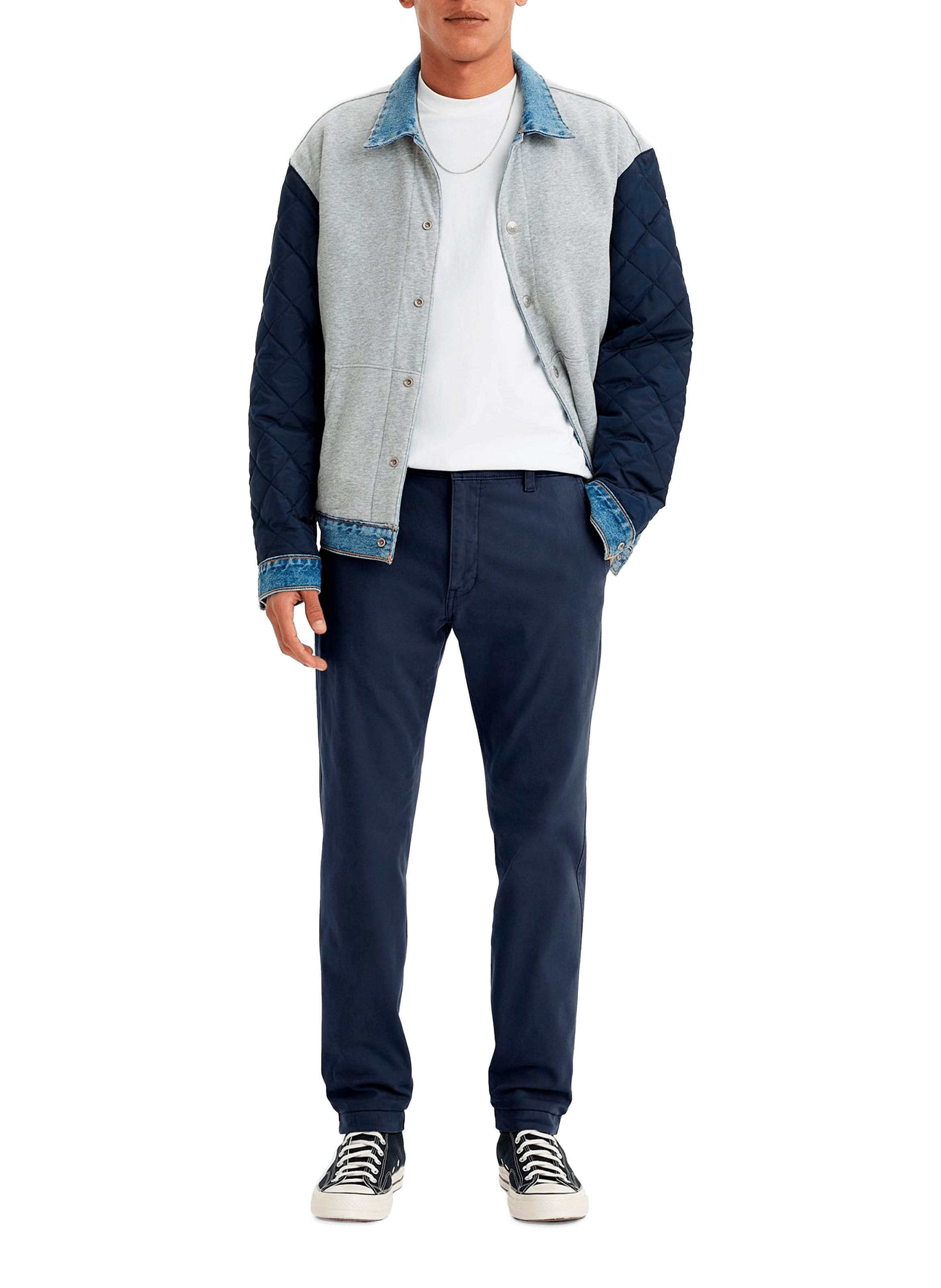 LEVI'S Ribbed trousers Blue