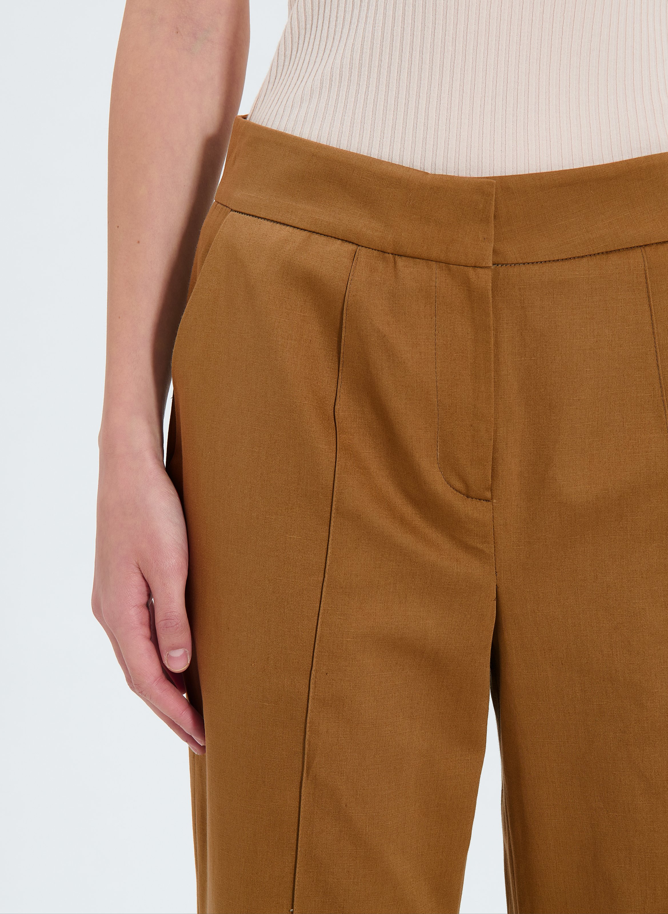 Pantalon  pervenche ZAPA Marron