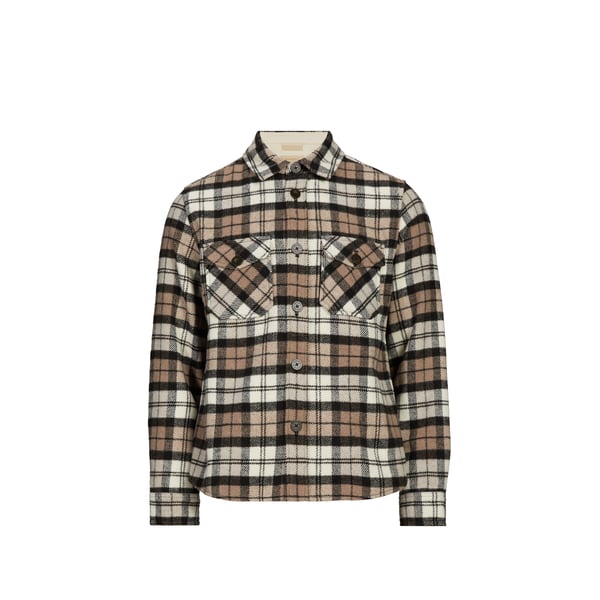 Chemise col classique à carreaux
