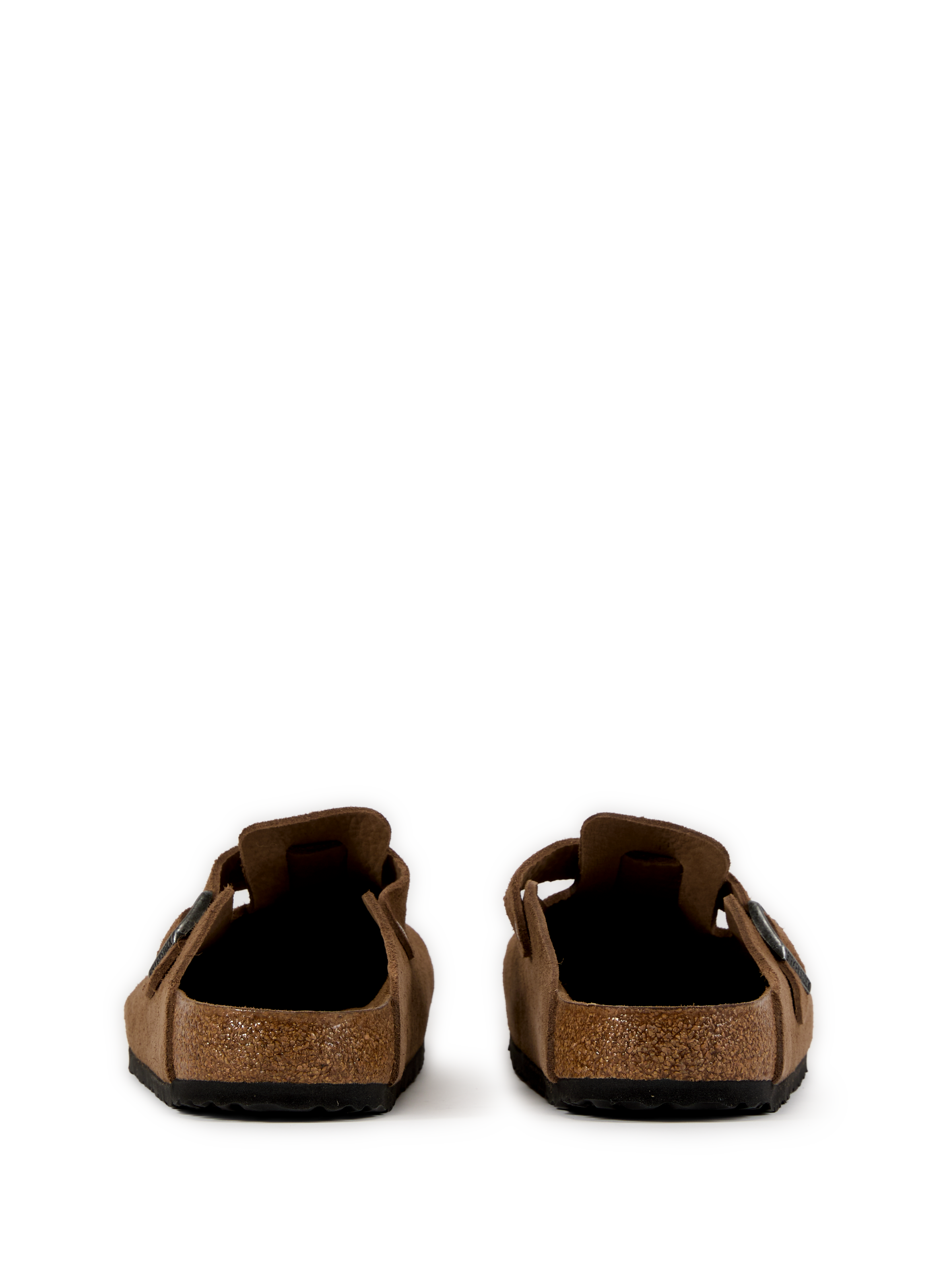 Boston BS suede leather mules BIRKENSTOCK Brown