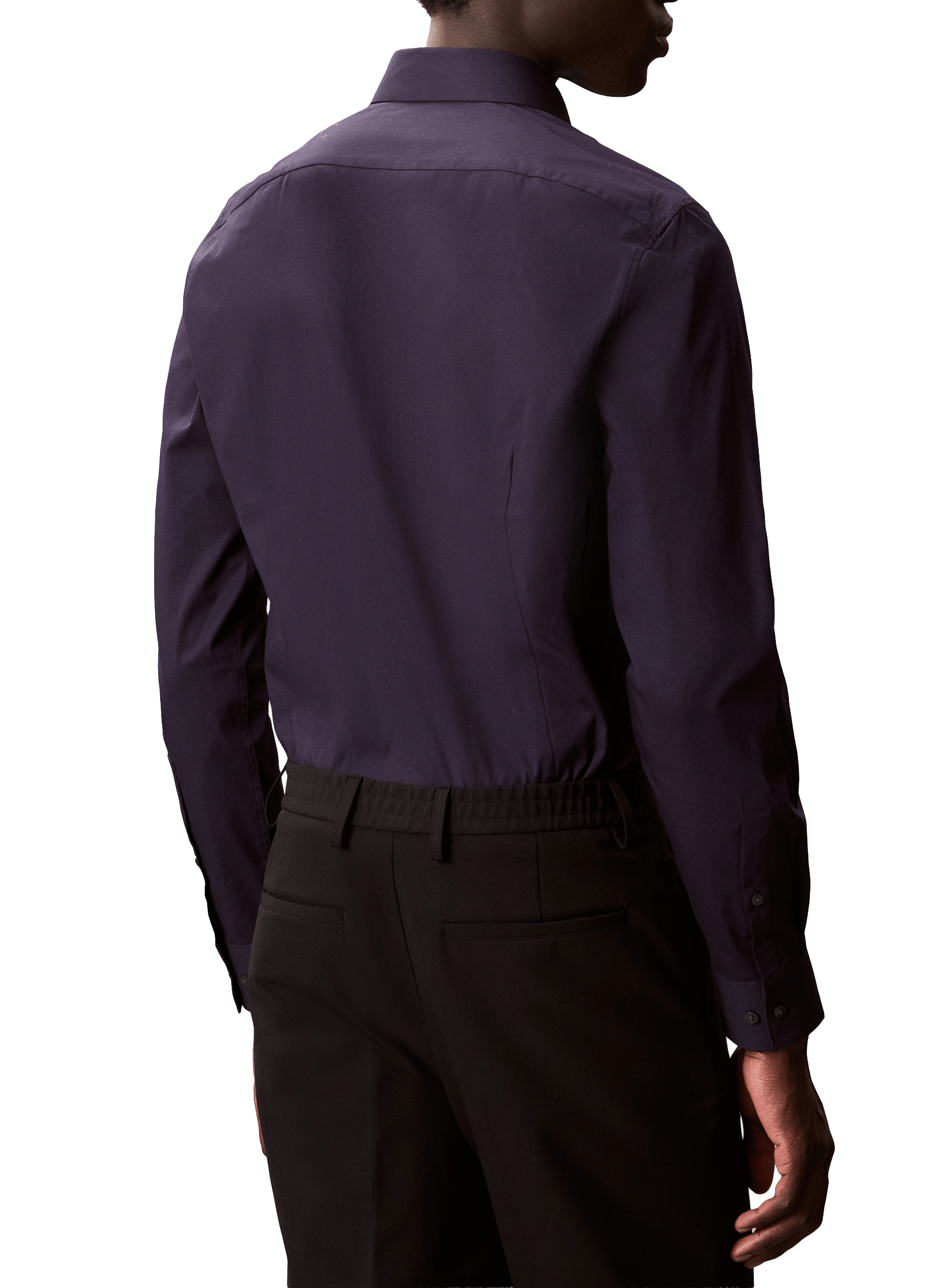 Chemise cintrée classique en coton  CALVIN KLEIN Bleu