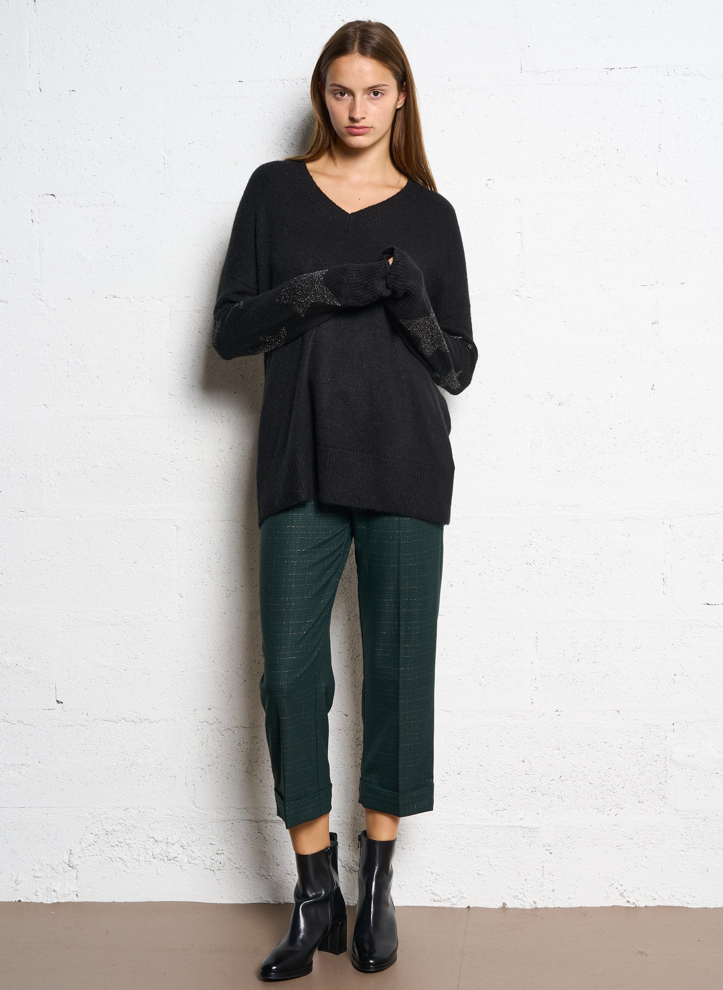 Bottines en cuir dibrina JONAK Noir