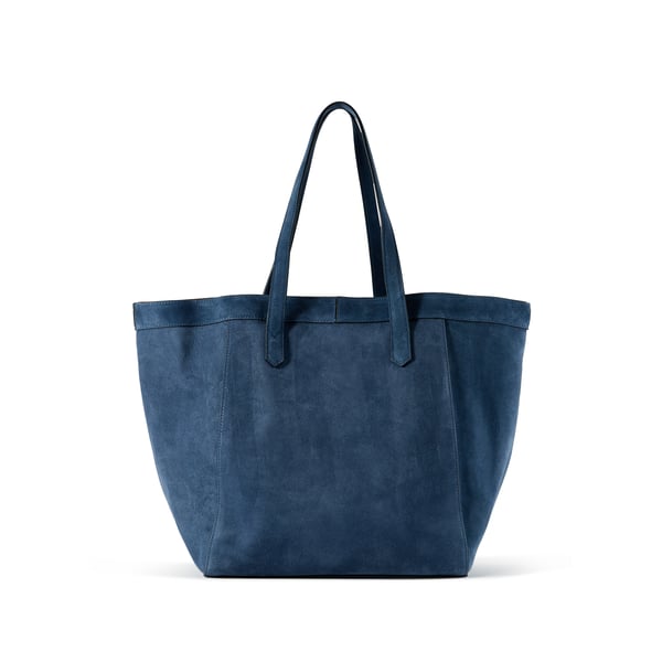Sac cabas Enzo en cuir suédé Sac cabas Enzo en cuir suédé
