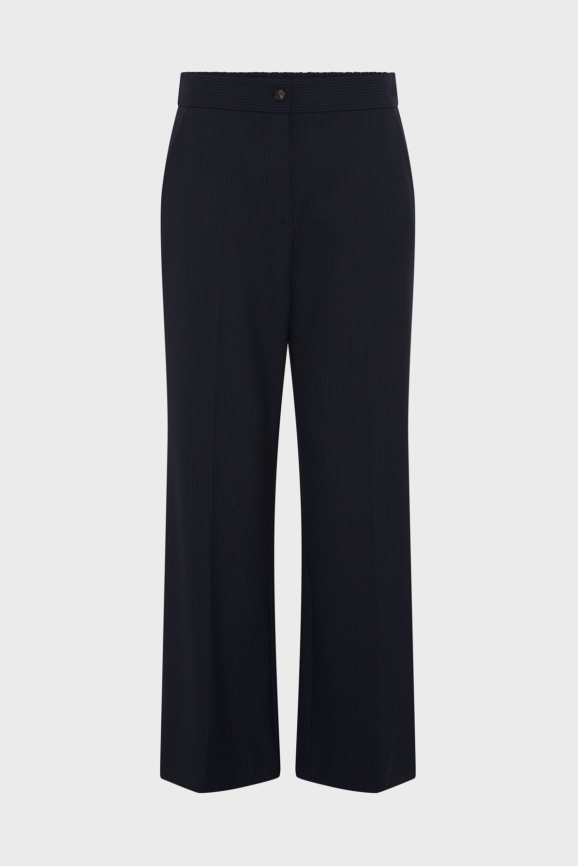 Pantalon droit à fines rayures - avia GERARD DAREL Bleu