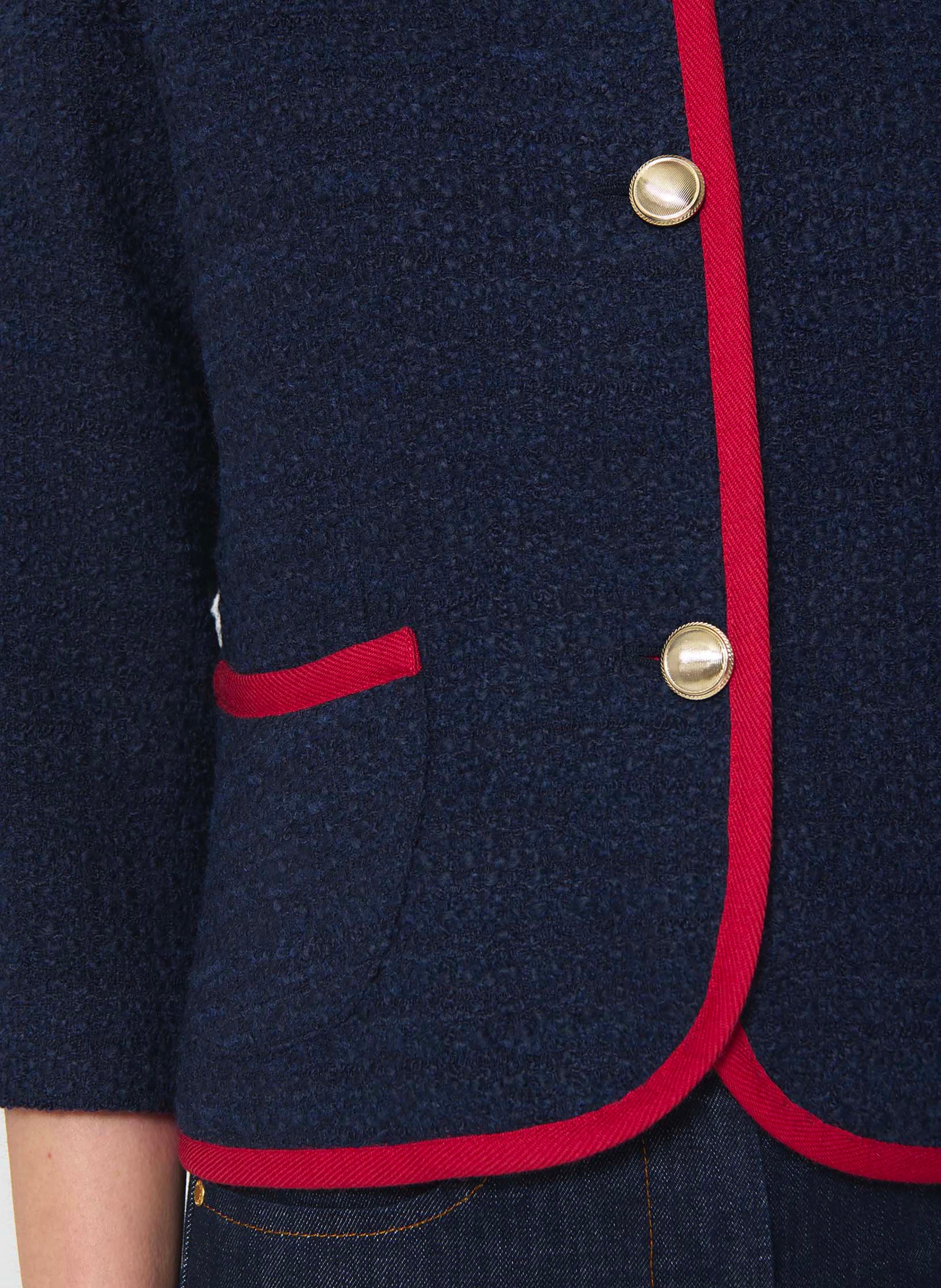 Veste vœux TARA JARMON Bleu