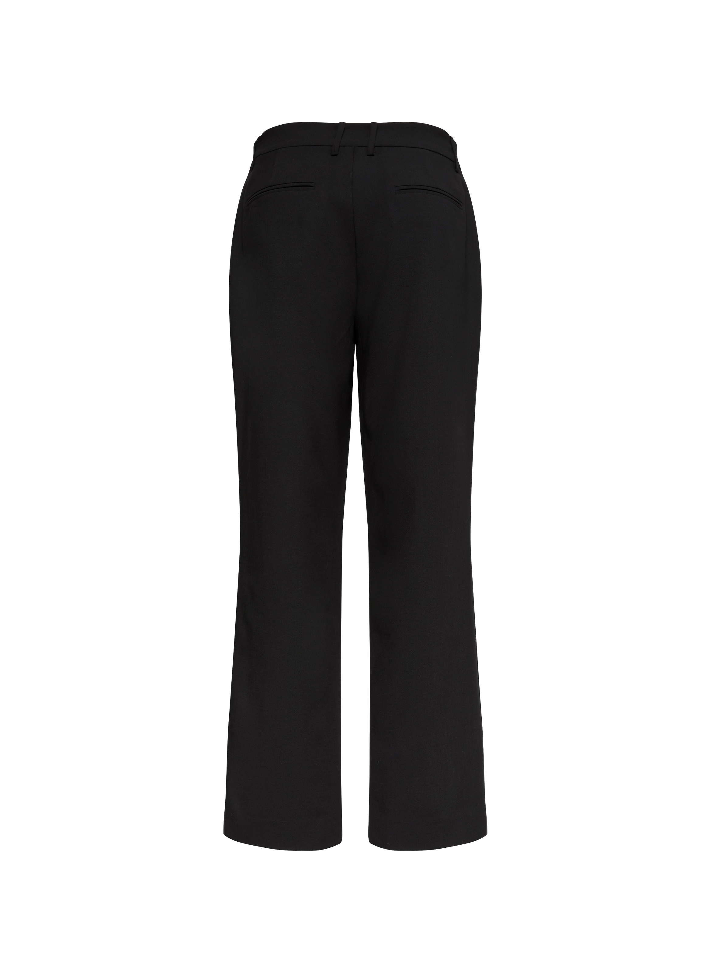 Straight pants with mid-rise waist CALVIN KLEIN Black