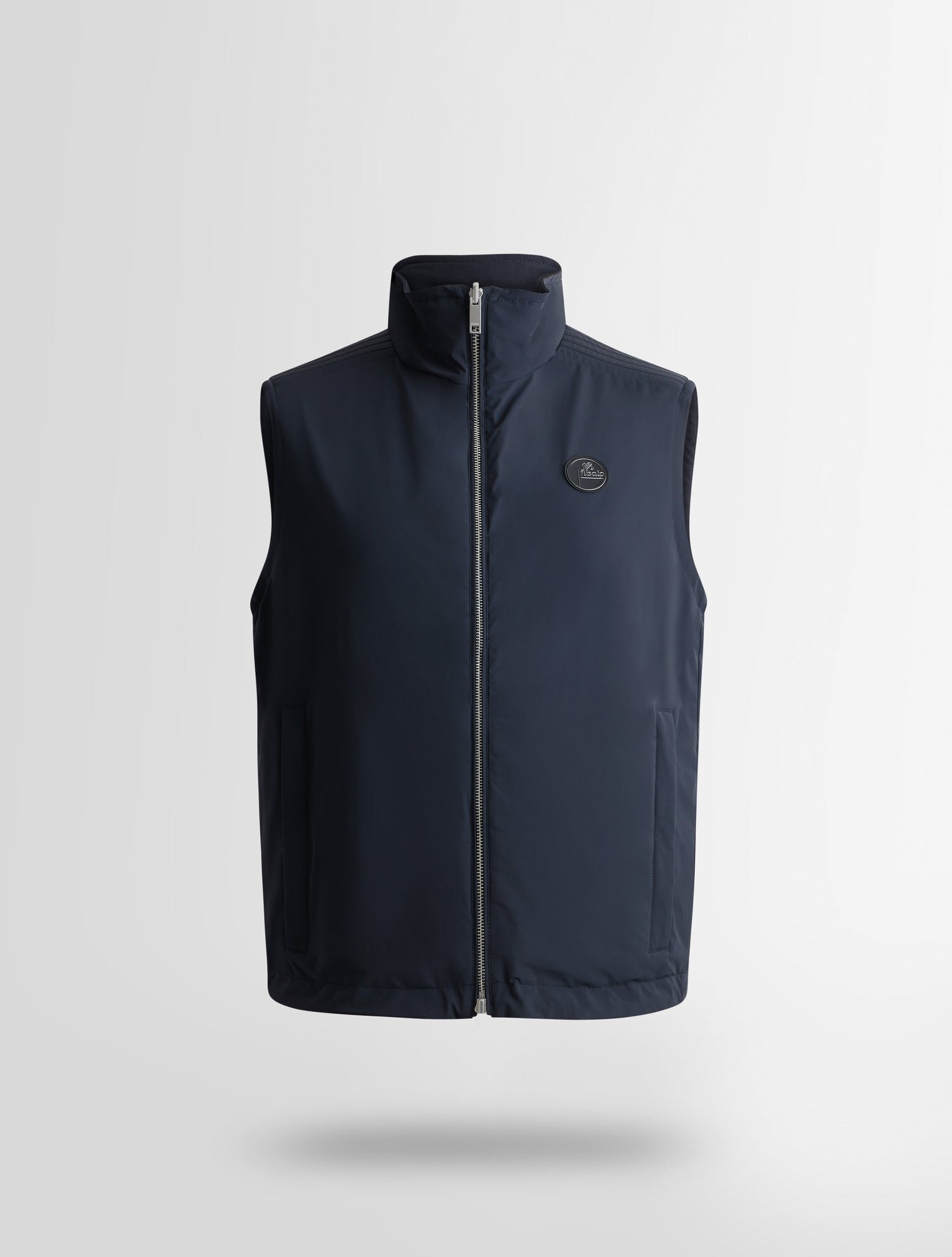 Veste sans manches latma col montant coupe regular FUSALP Bleu