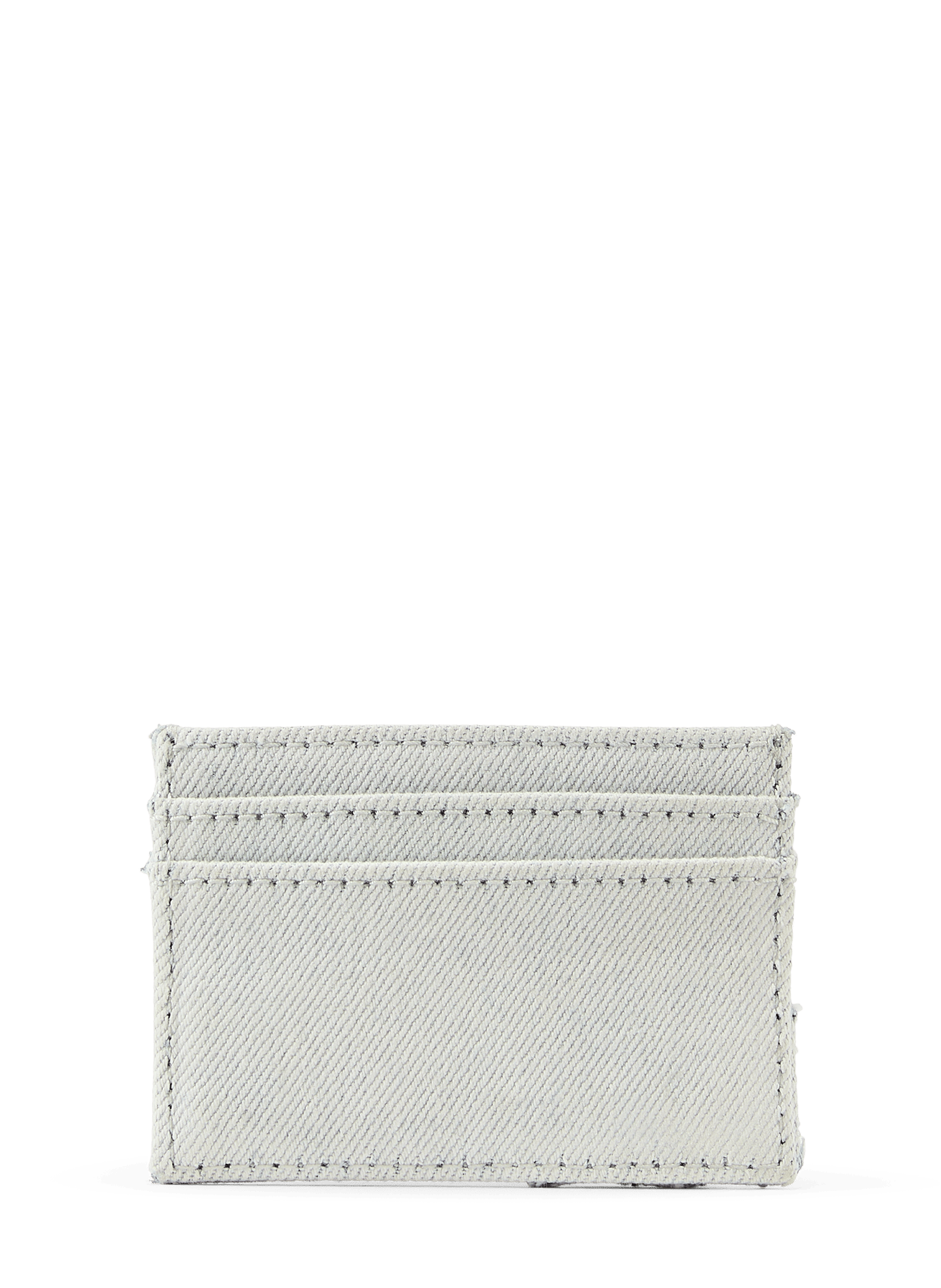 Porte-cartes Daisy en denim de coton MARC JACOBS Bleu