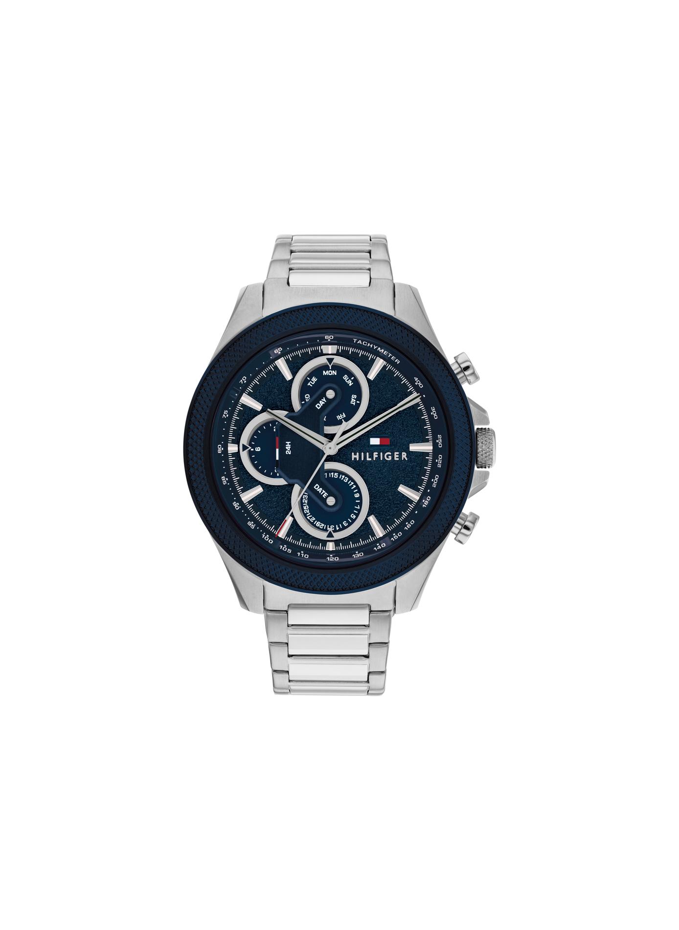 Quartz watch in stainless steel TOMMY HILFIGER MONTRES Blue