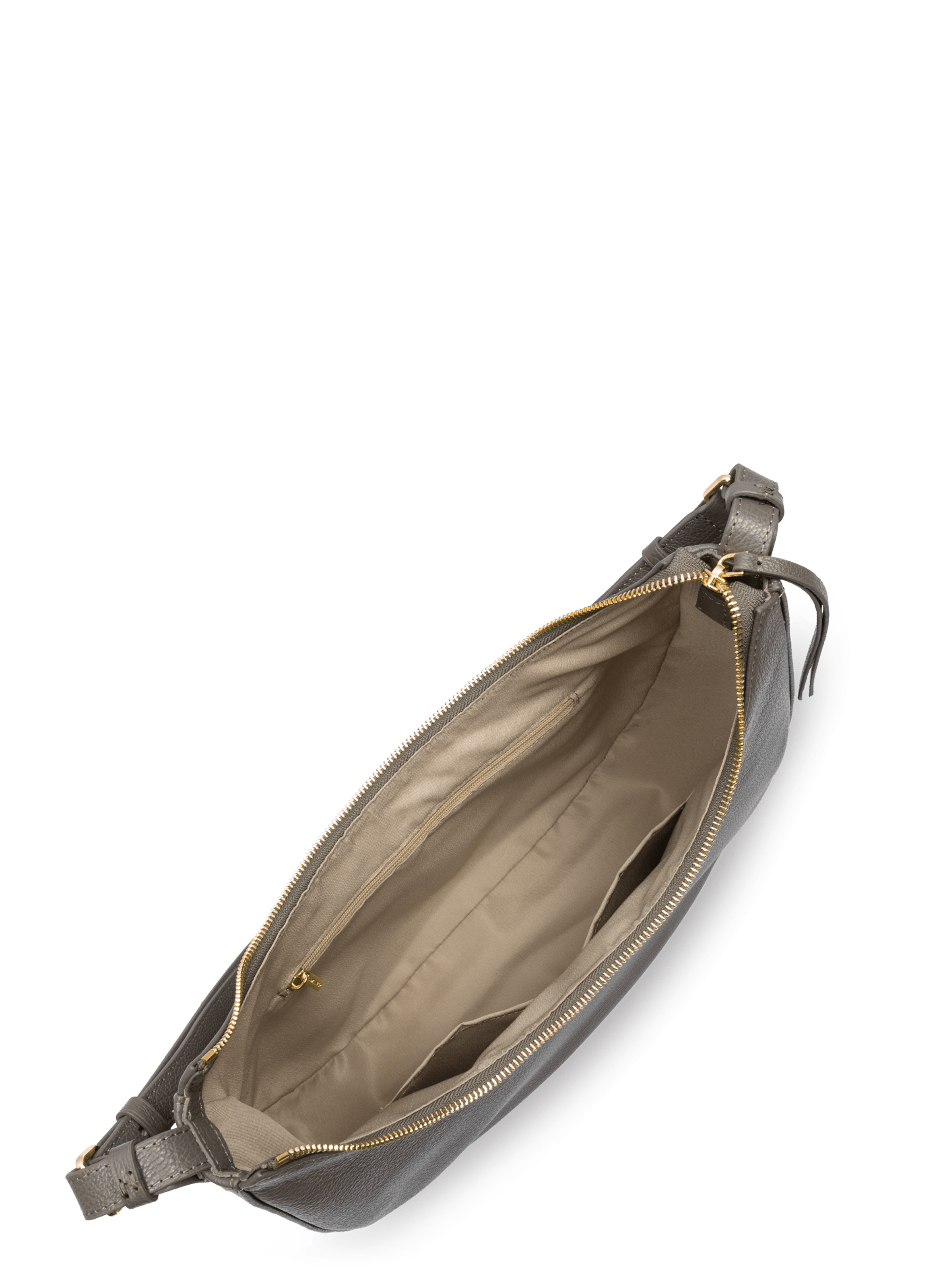 Grand sac hobo - dune | Gris LANCASTER Femme