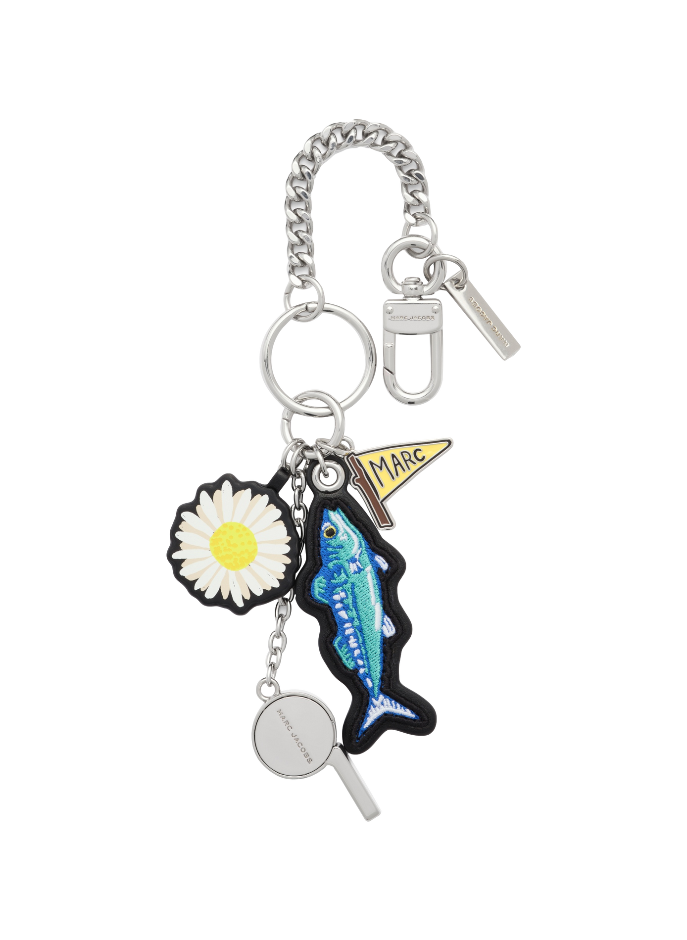 Bijou de sac Camp Whistle Cluster MARC JACOBS Argent
