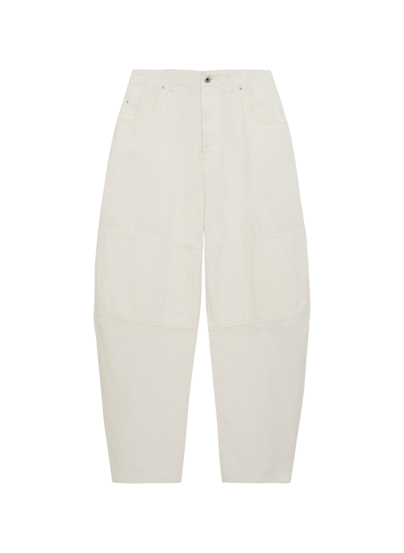 Jean large en denim LOEWE White