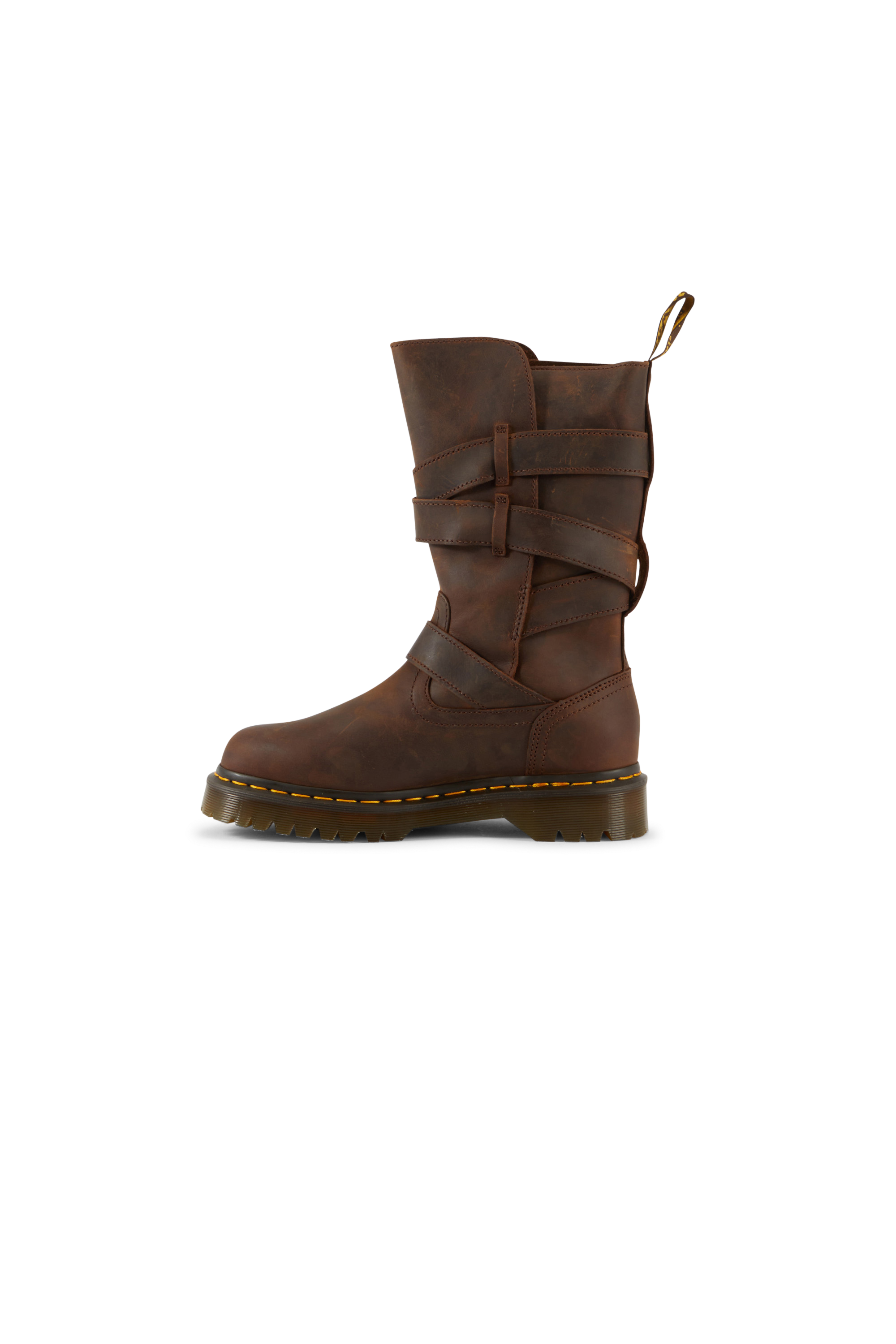Boots anistone strap DR. MARTENS Marron