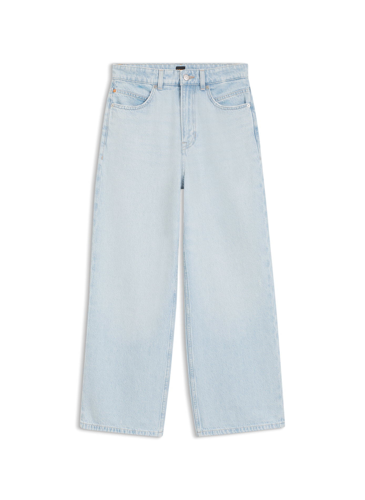 Jean Marlene raccourci en coton BOSS Bleu