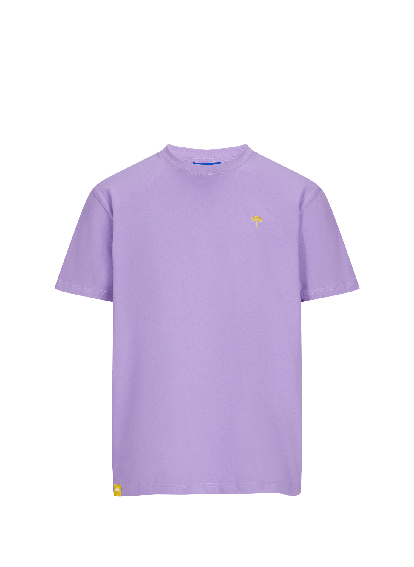 Oversized cotton T-shirt HELAS CAPS Purple