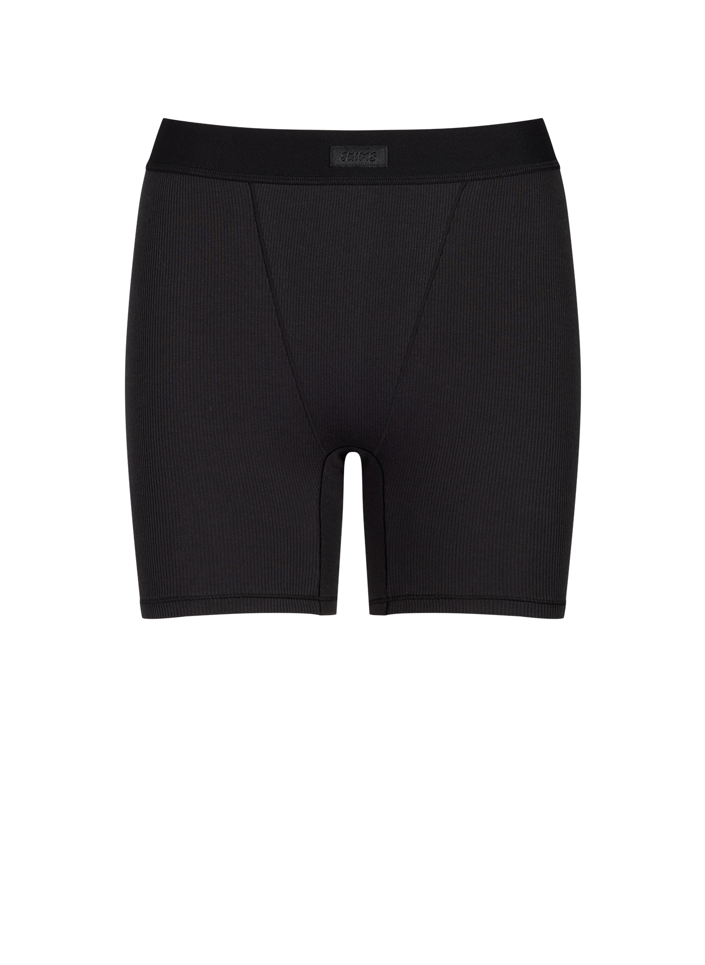 Set of 3 ribbed high-waisted boxer briefs in blended cotton SKIMS Multicolour